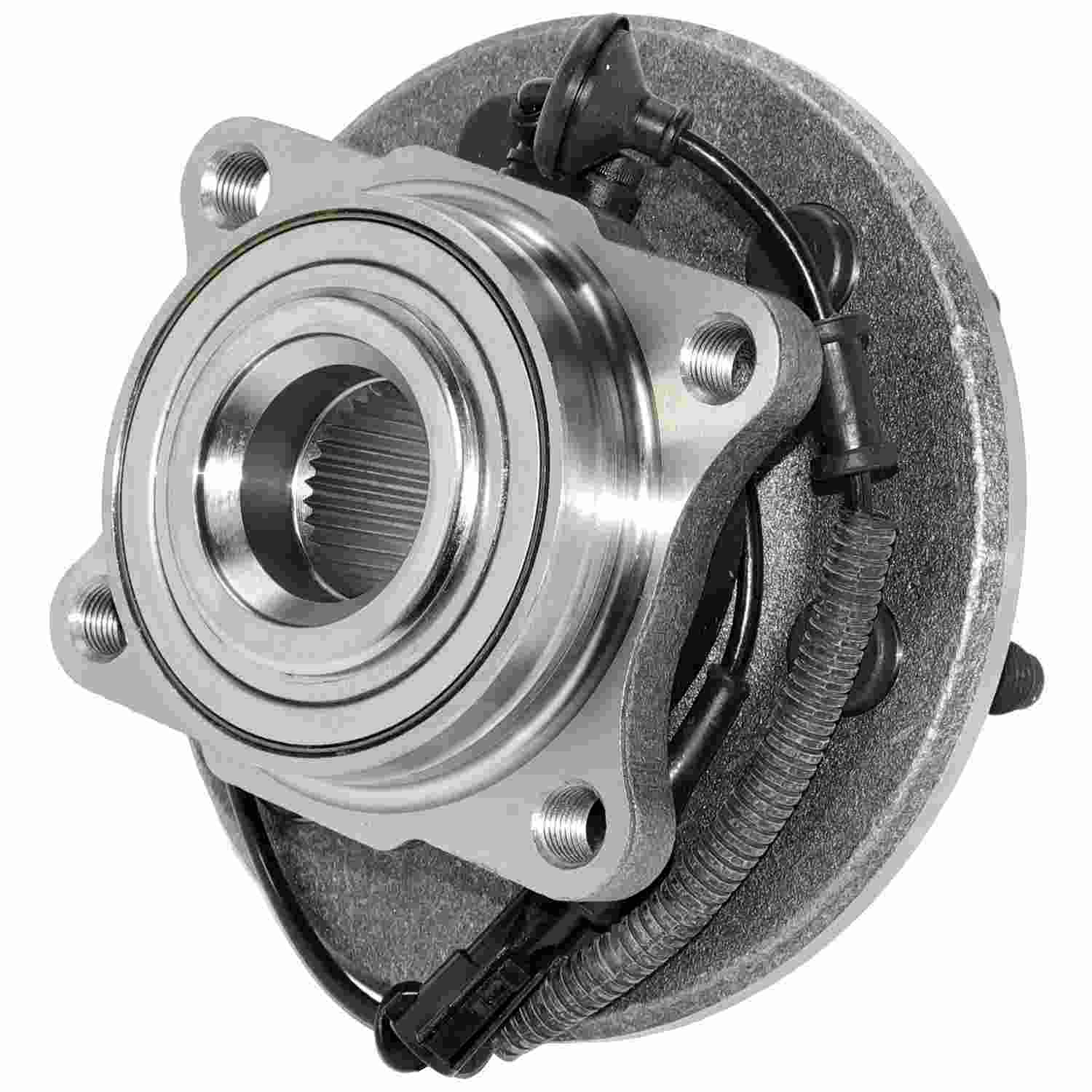 Angle View of Rear Wheel Bearing and Hub Assembly PRONTO 295-41008