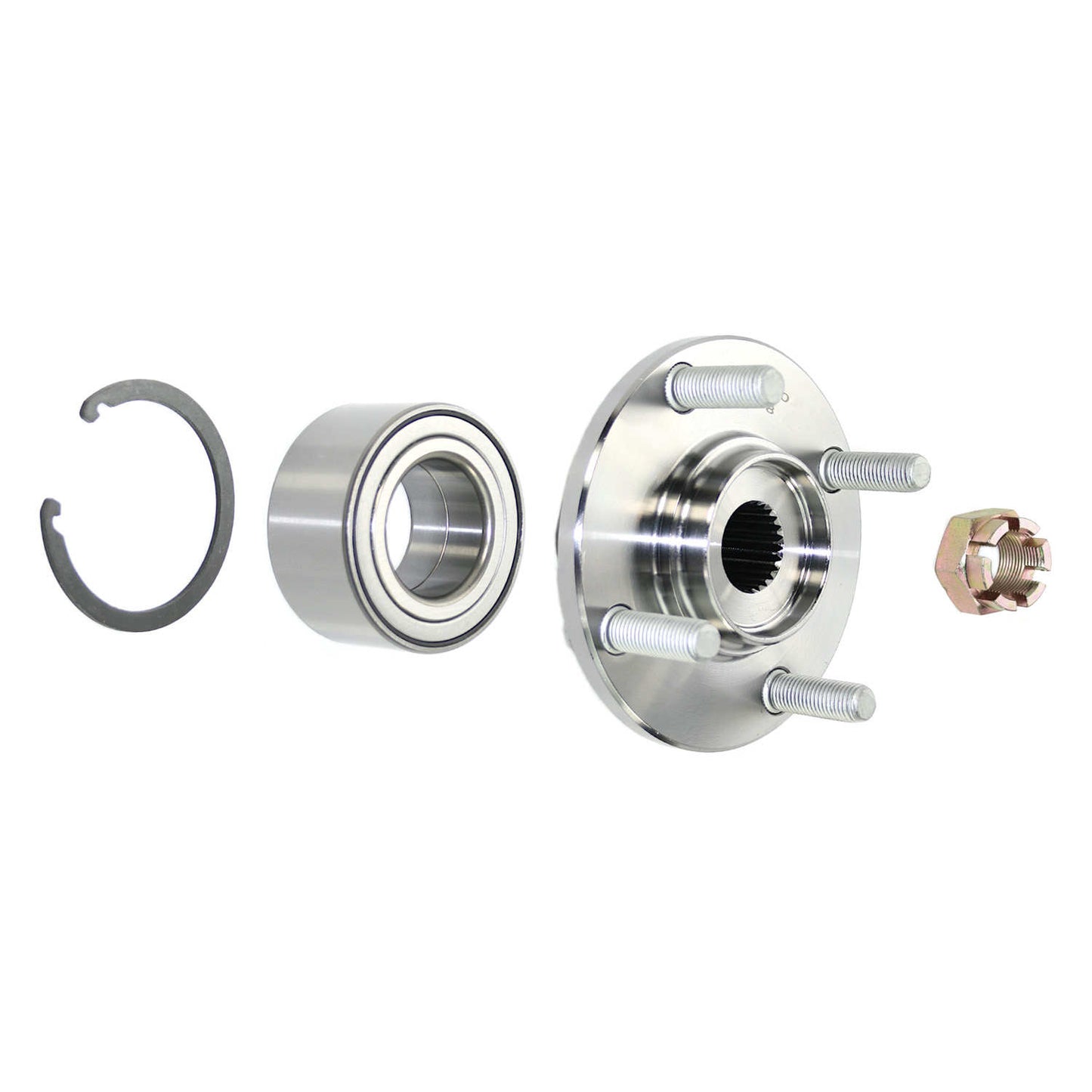 Side View of Front Wheel Hub Repair Kit PRONTO 295-96014