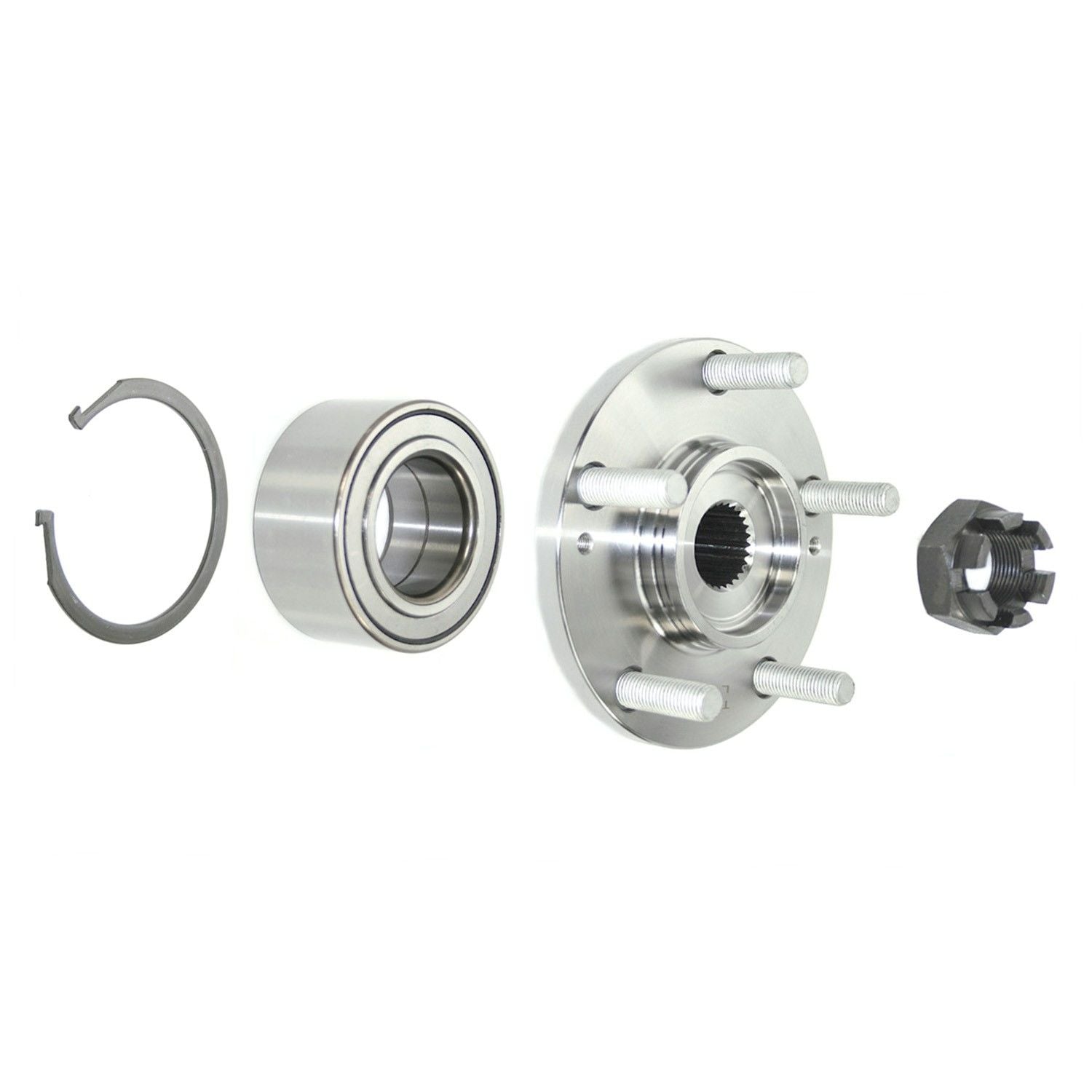 Front View of Front Wheel Hub Repair Kit PRONTO 295-96019