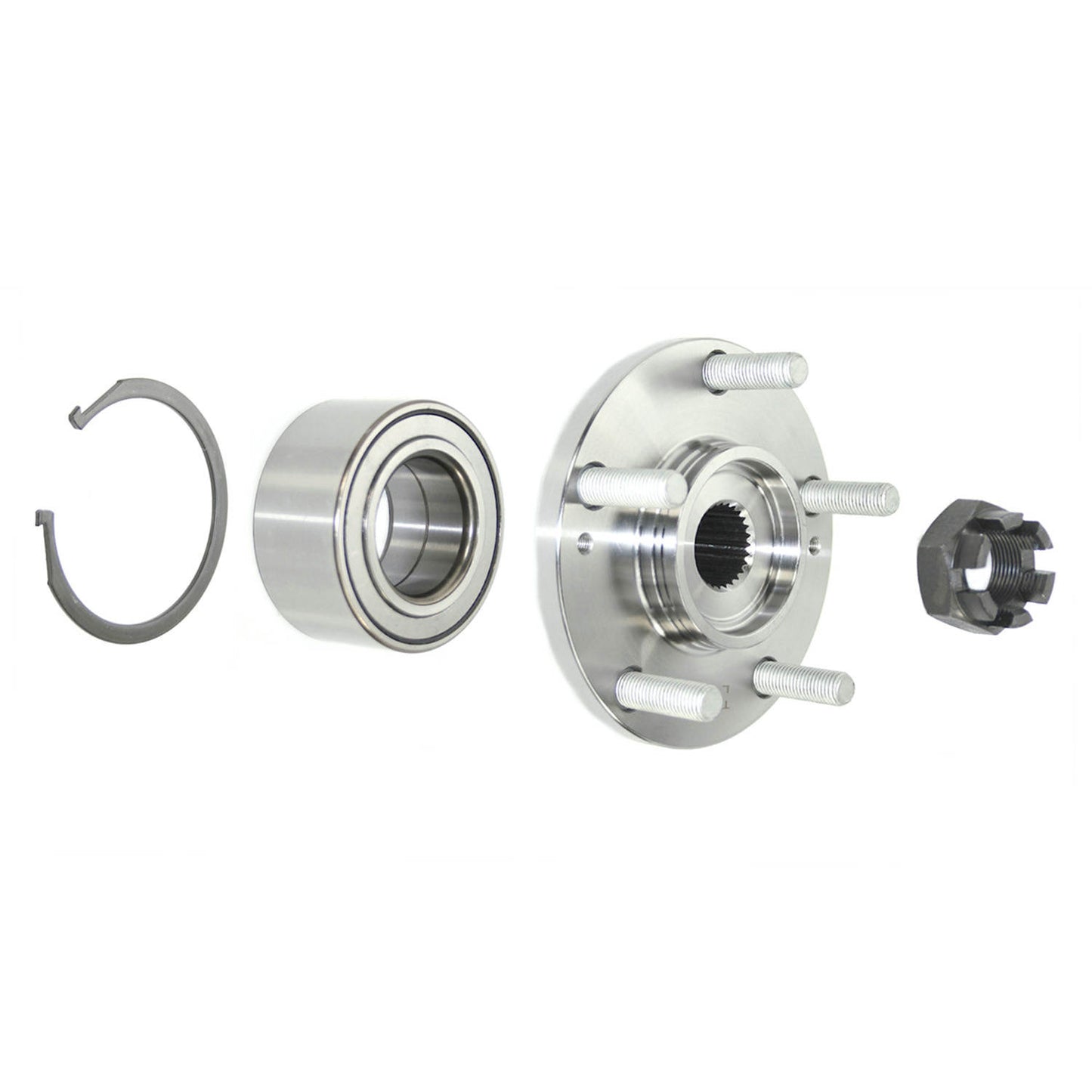 Side View of Front Wheel Hub Repair Kit PRONTO 295-96019