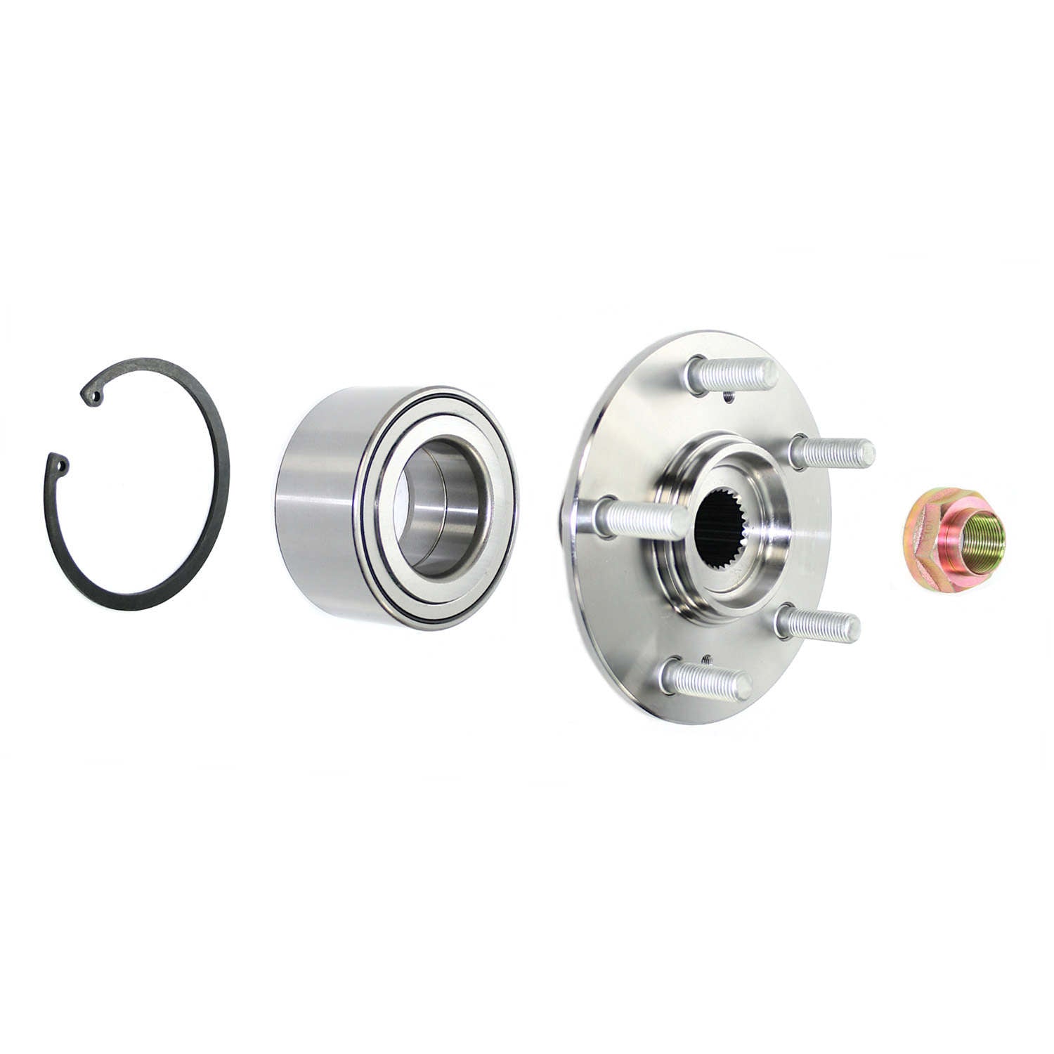 Side View of Front Wheel Hub Repair Kit PRONTO 295-96045