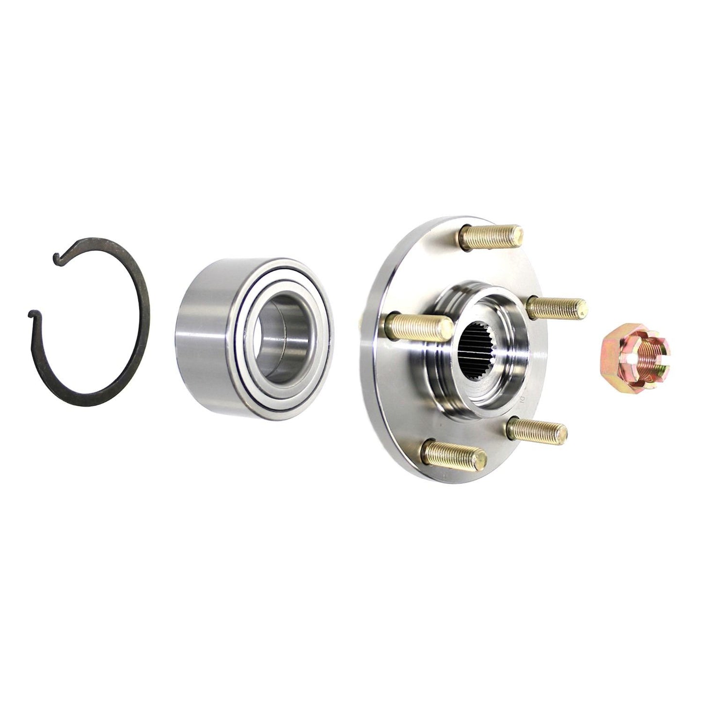 Front View of Front Wheel Hub Repair Kit PRONTO 295-96050