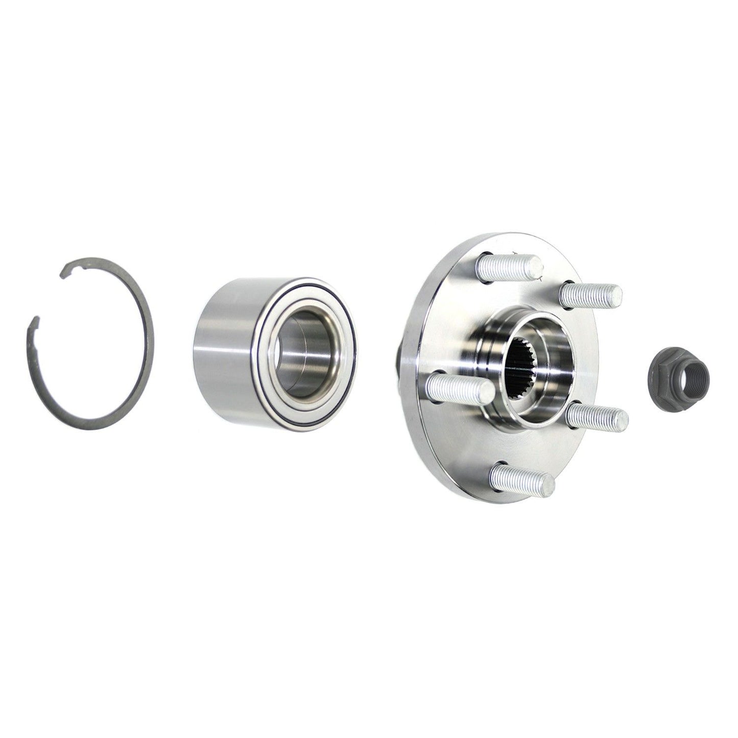 Front View of Front Wheel Hub Repair Kit PRONTO 295-96064