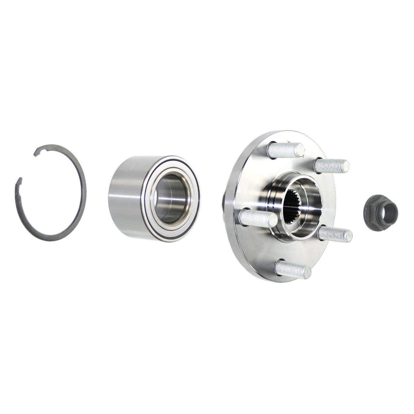 Side View of Front Wheel Hub Repair Kit PRONTO 295-96064