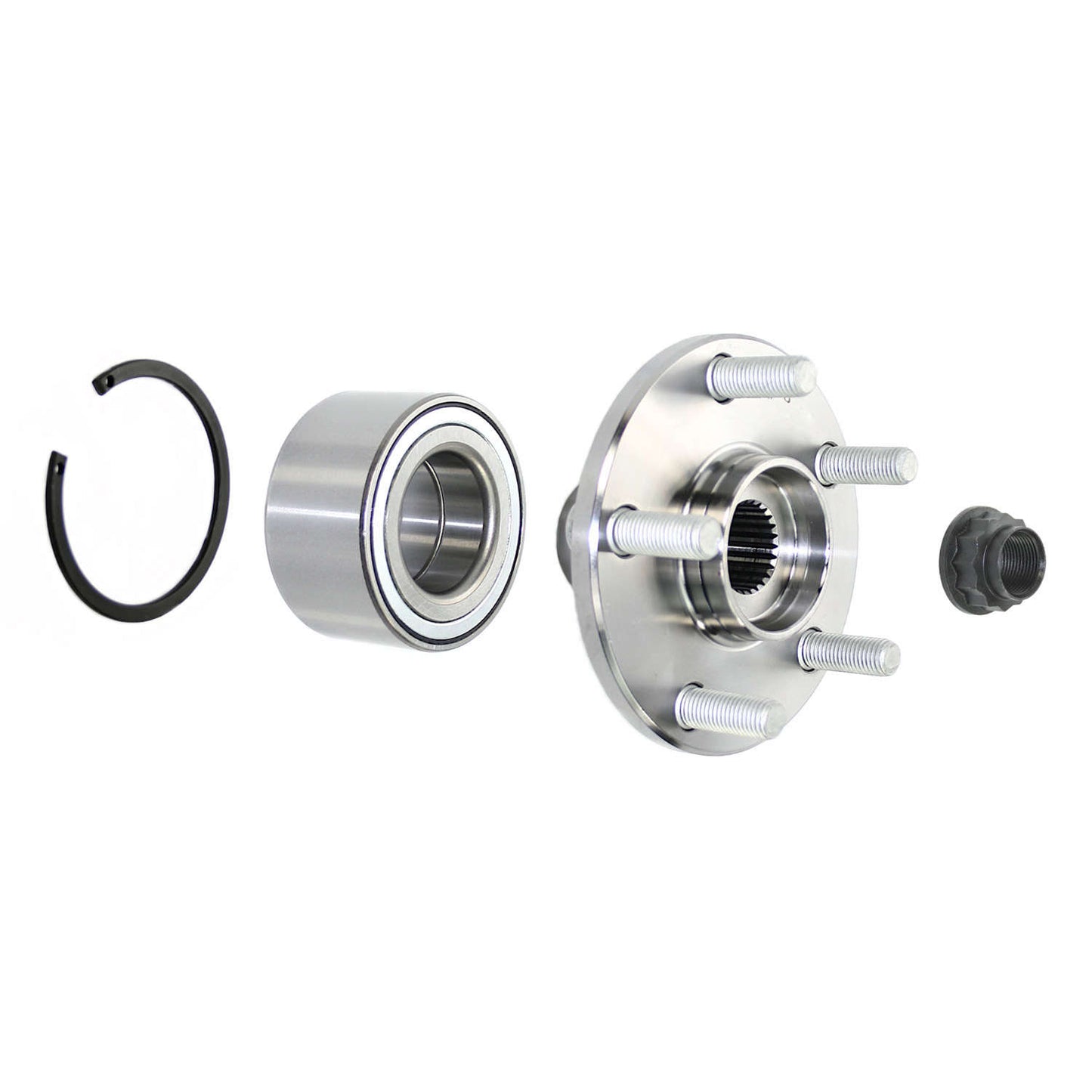 Side View of Front Wheel Hub Repair Kit PRONTO 295-96084