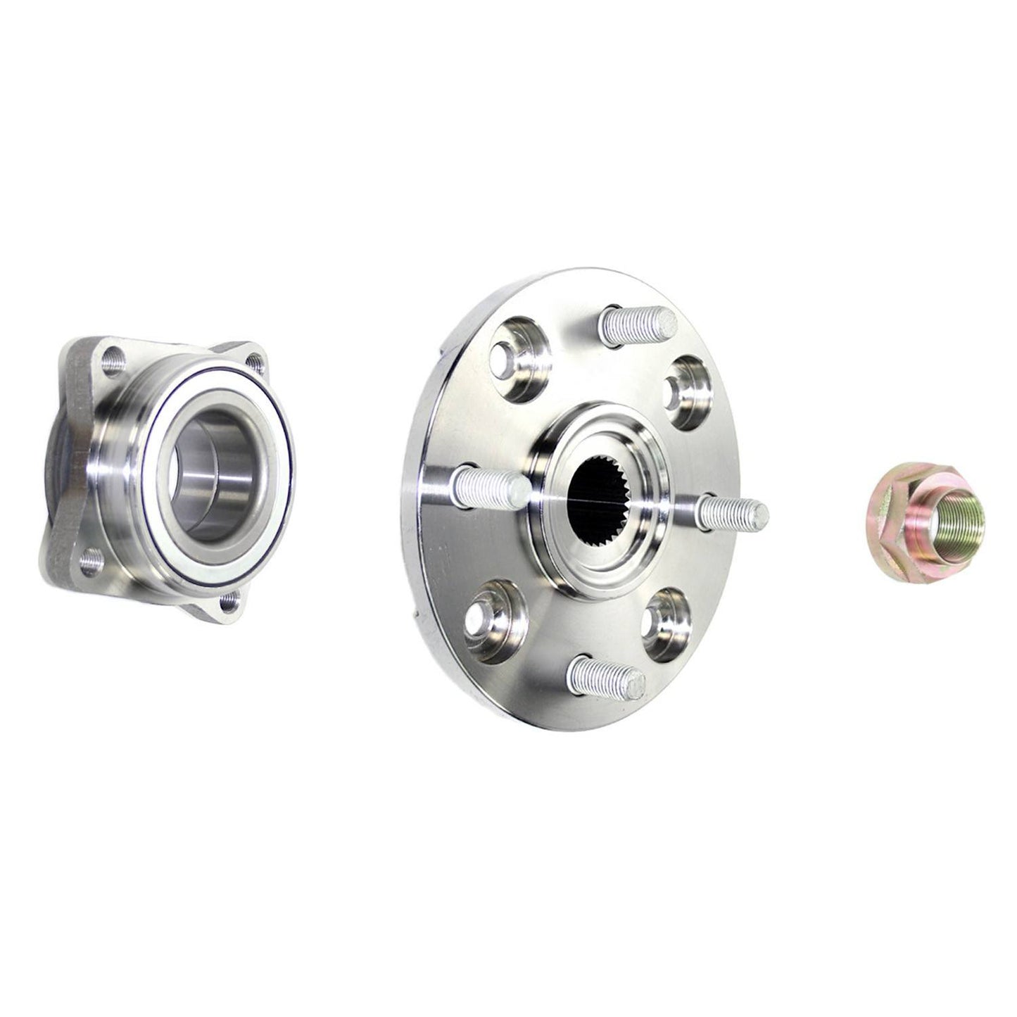 Front View of Front Wheel Hub Repair Kit PRONTO 295-96090