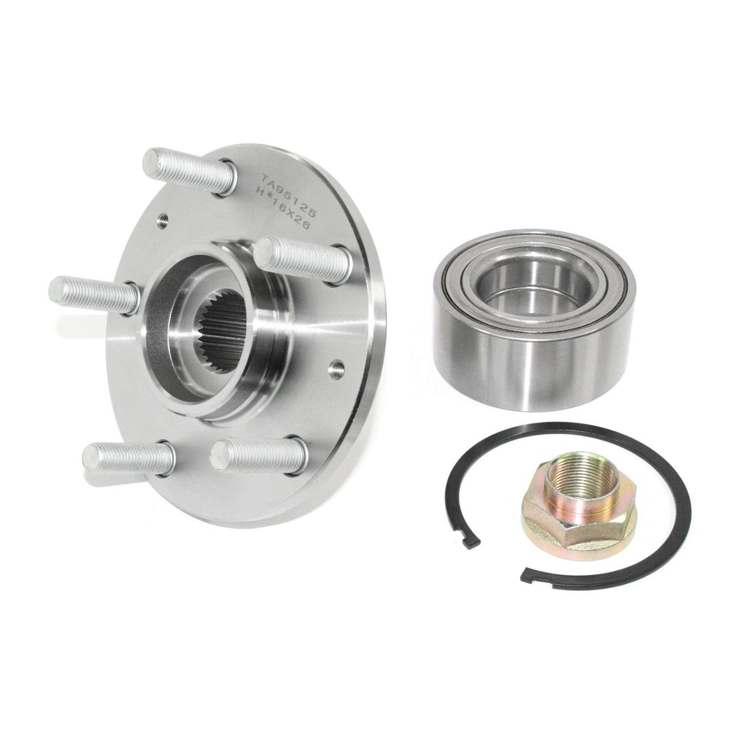 Angle View of Front Wheel Hub Repair Kit PRONTO 295-96102