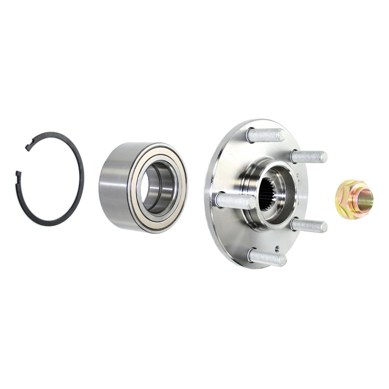 Front View of Front Wheel Hub Repair Kit PRONTO 295-96102