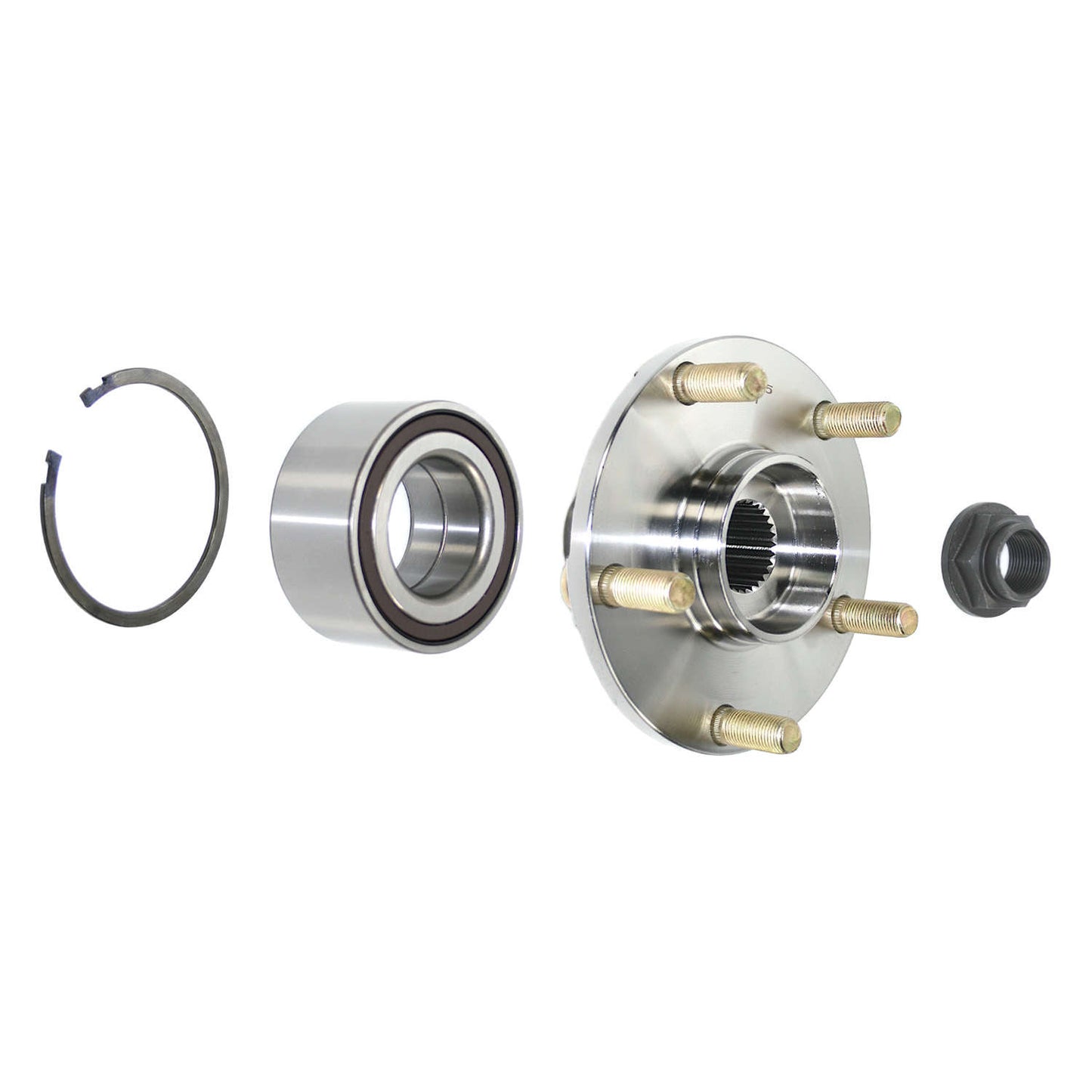 Side View of Front Wheel Hub Repair Kit PRONTO 295-96108