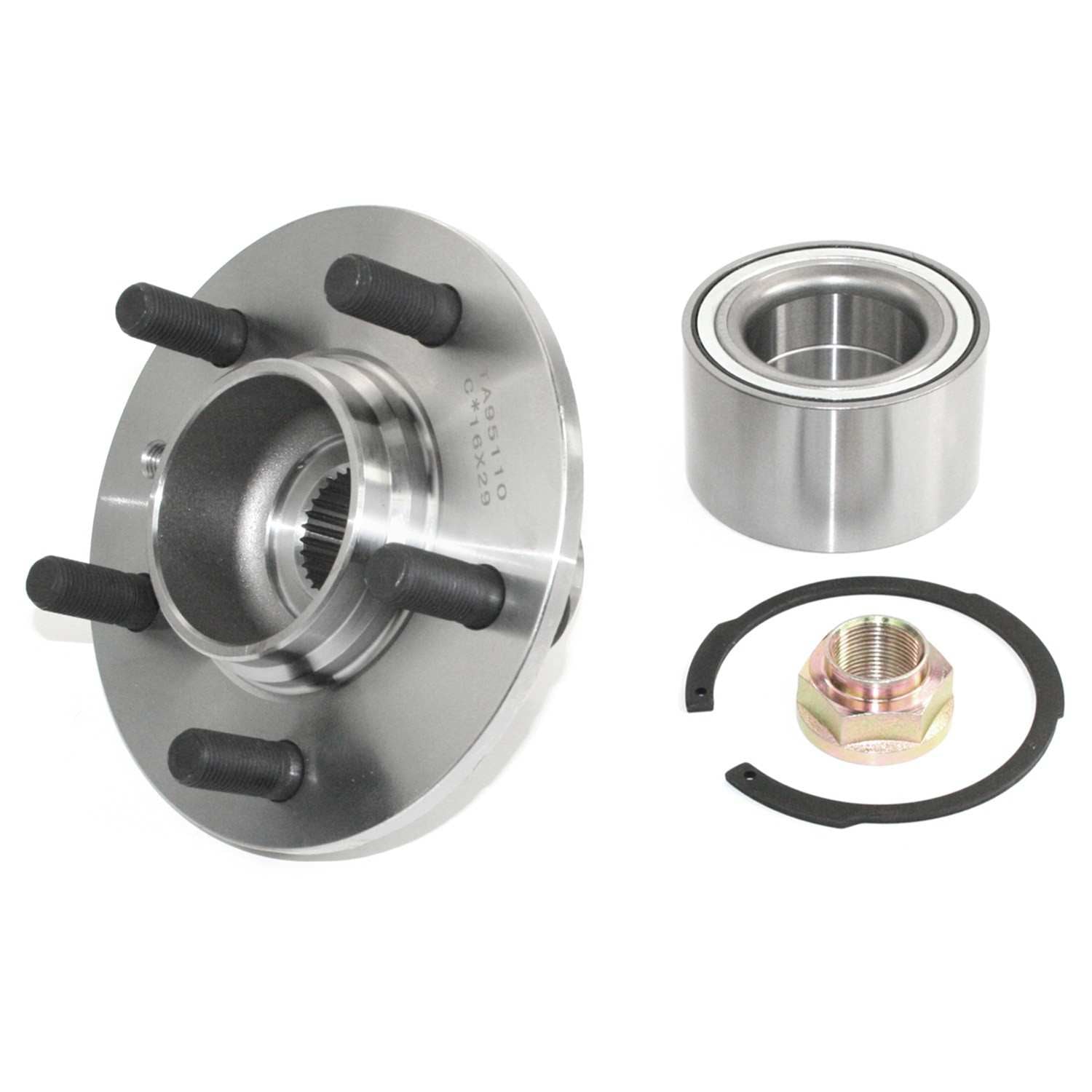 Angle View of Rear Wheel Hub Repair Kit PRONTO 295-96113