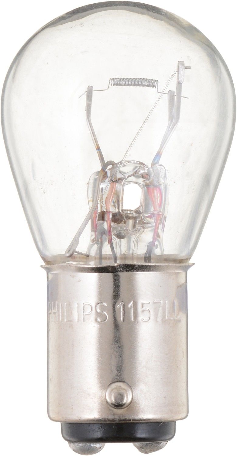 Front View of Center High Mount Stop Light Bulb PHILIPS 1157LLB2