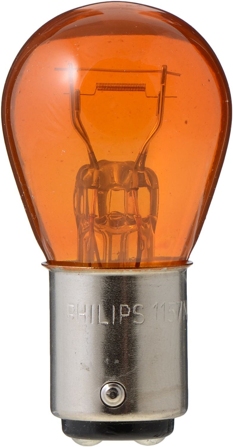 Back View of Front Side Marker Light Bulb PHILIPS 1157NAB2