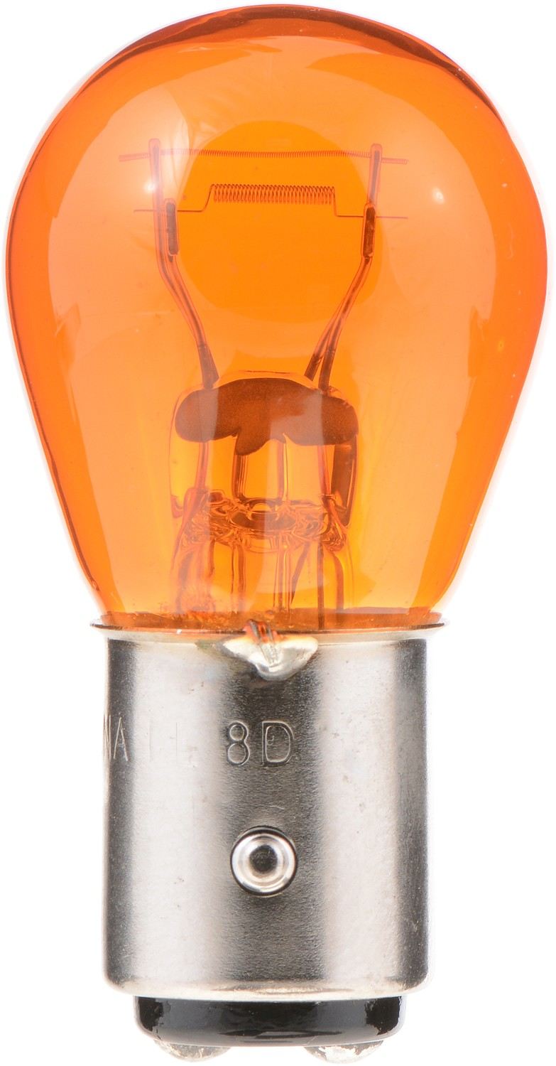 Back View of Front Side Marker Light Bulb PHILIPS 1157NALLB2