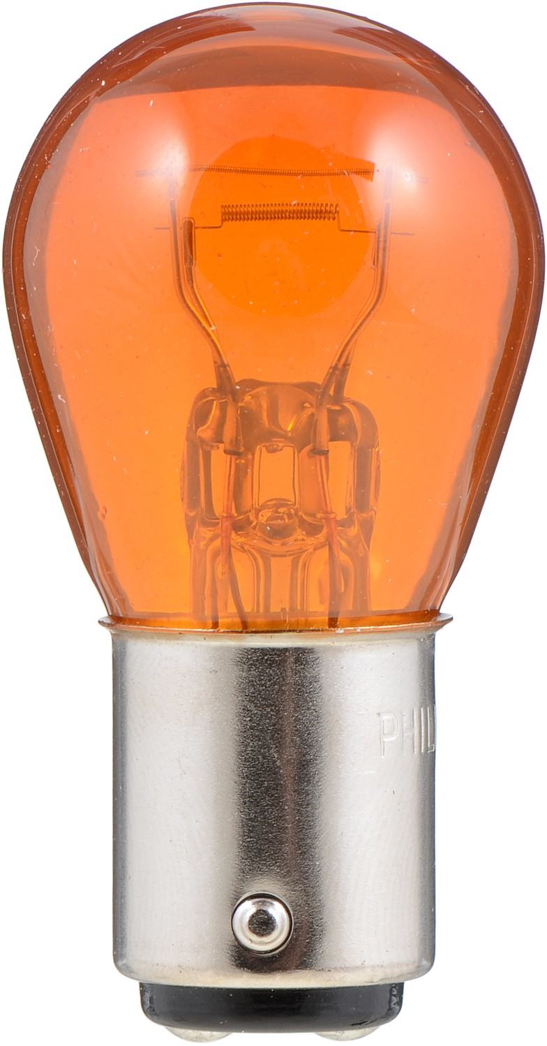 Back View of Front Turn Signal Light Bulb PHILIPS 2357NAB2