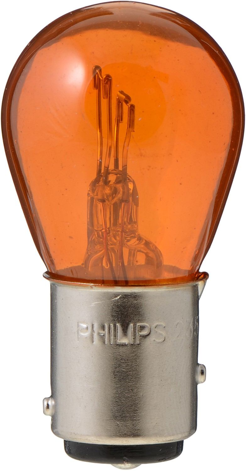 Left View of Front Turn Signal Light Bulb PHILIPS 2357NALLB2