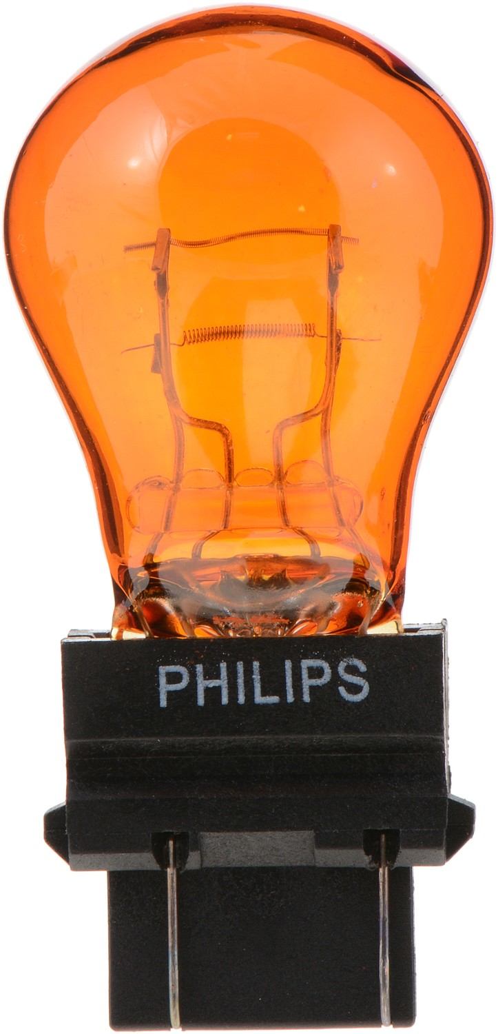 Front View of Turn Signal Light Bulb PHILIPS 3157NALLB2