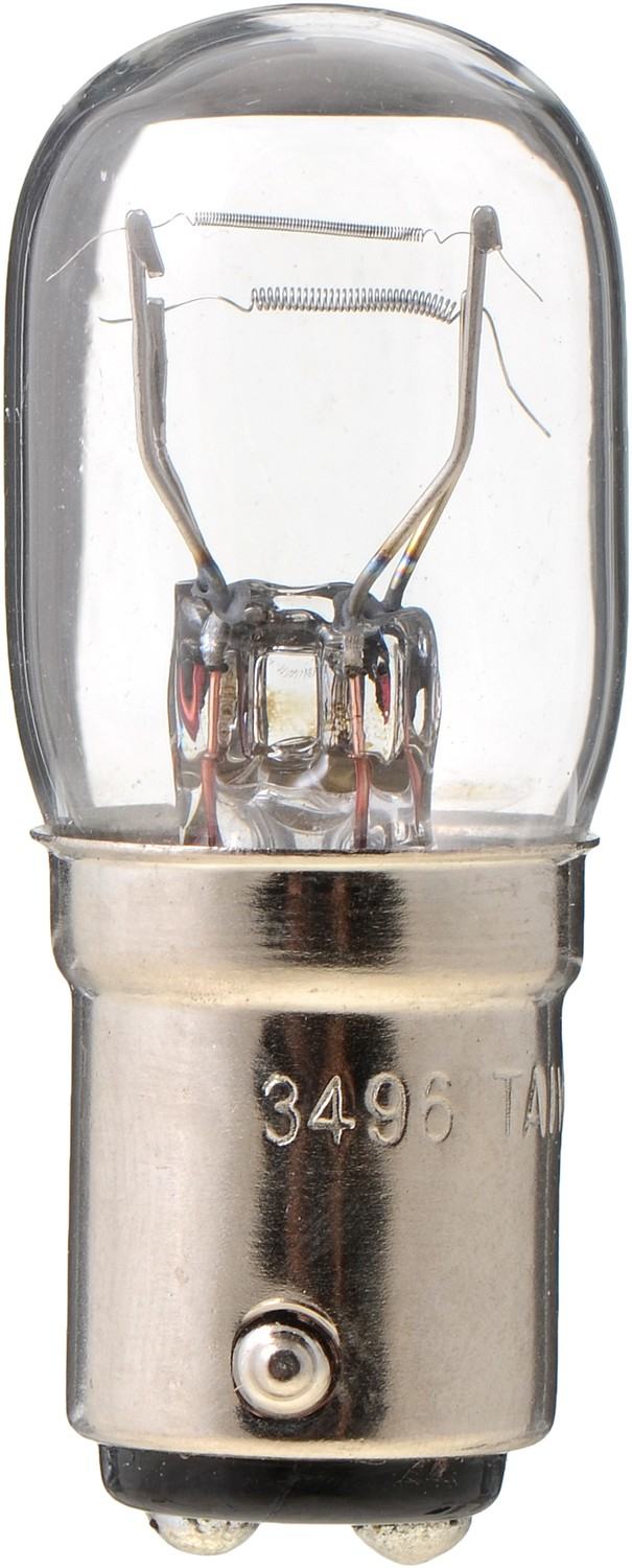 Back View of Front Turn Signal Light Bulb PHILIPS 3496B2