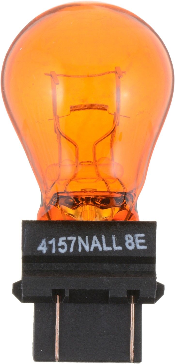 Back View of Front Turn Signal Light Bulb PHILIPS 4157NALLB2