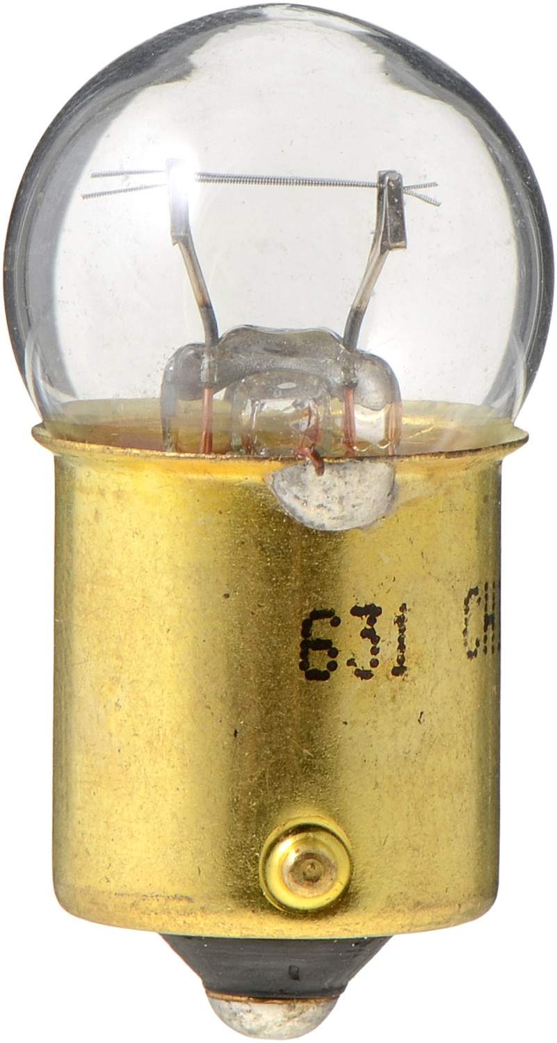 Front View of Courtesy Light Bulb PHILIPS 631B2