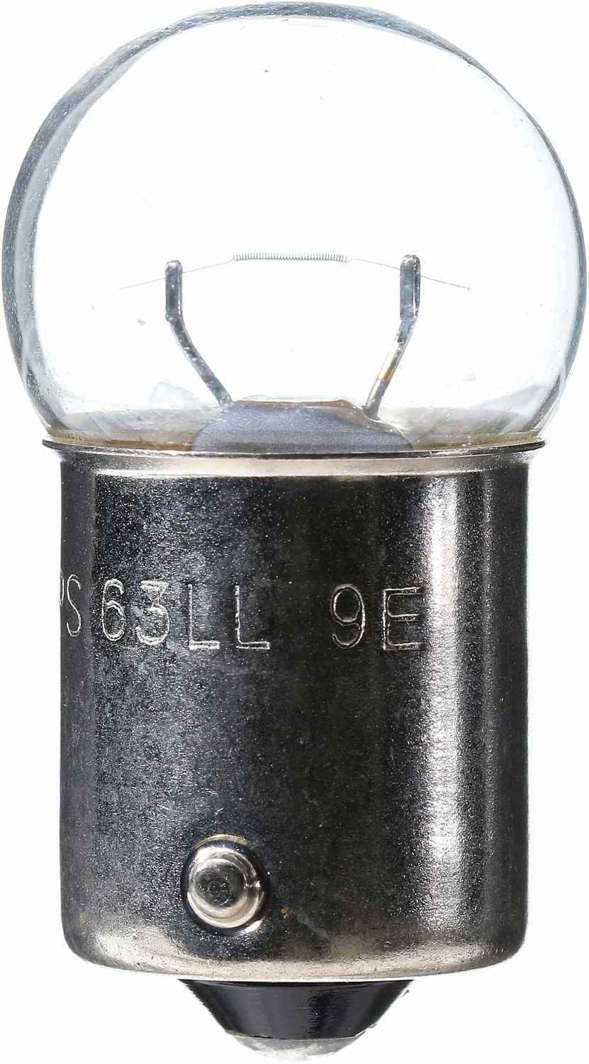 Back View of Dome Light Bulb PHILIPS 63LLB2