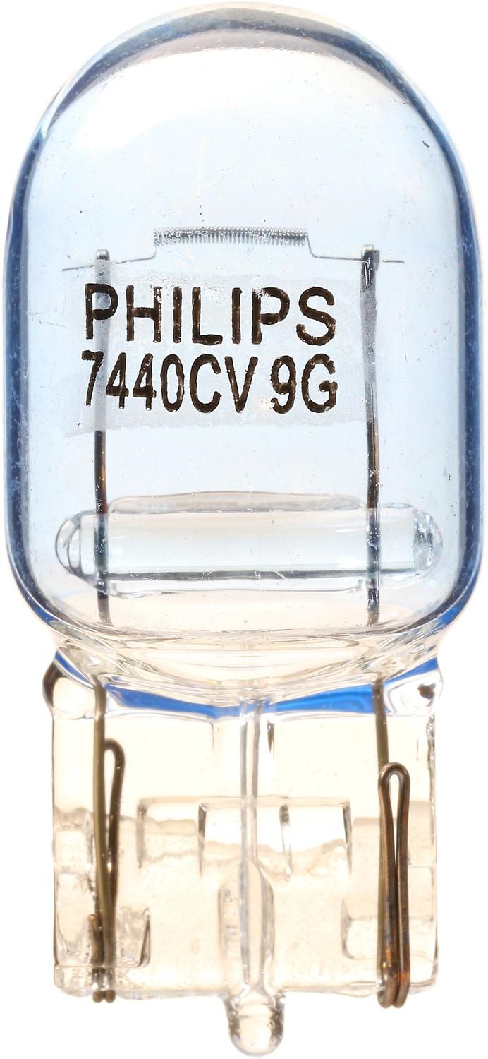 Front View of Center High Mount Stop Light Bulb PHILIPS 7440CVB2