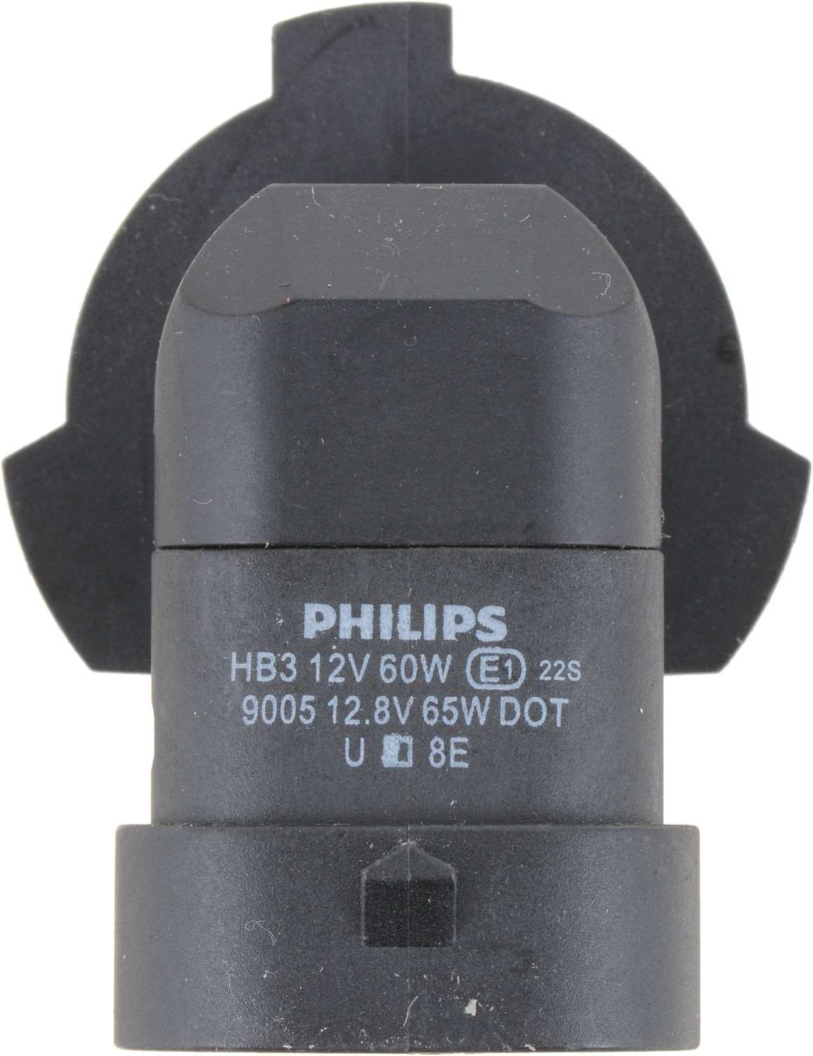 Bottom View of Headlight Bulb PHILIPS 9005C1