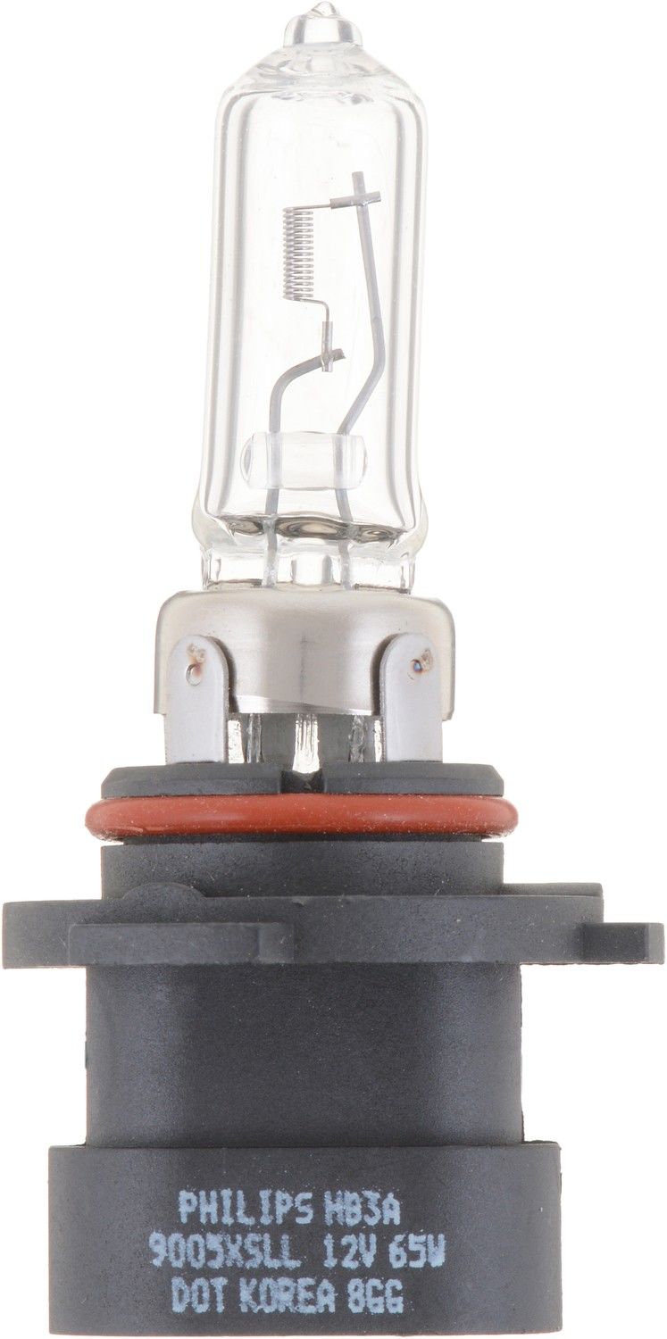 Back View of Headlight Bulb PHILIPS 9005XSLLC1