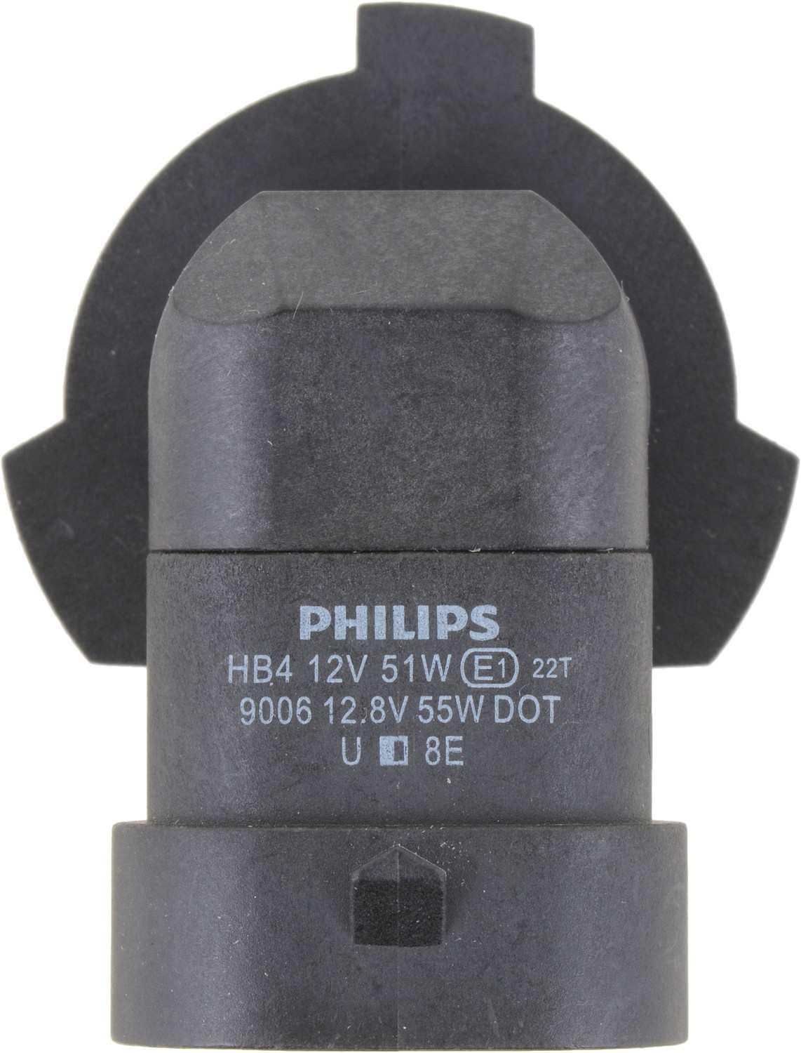 Bottom View of Headlight Bulb PHILIPS 9006C1