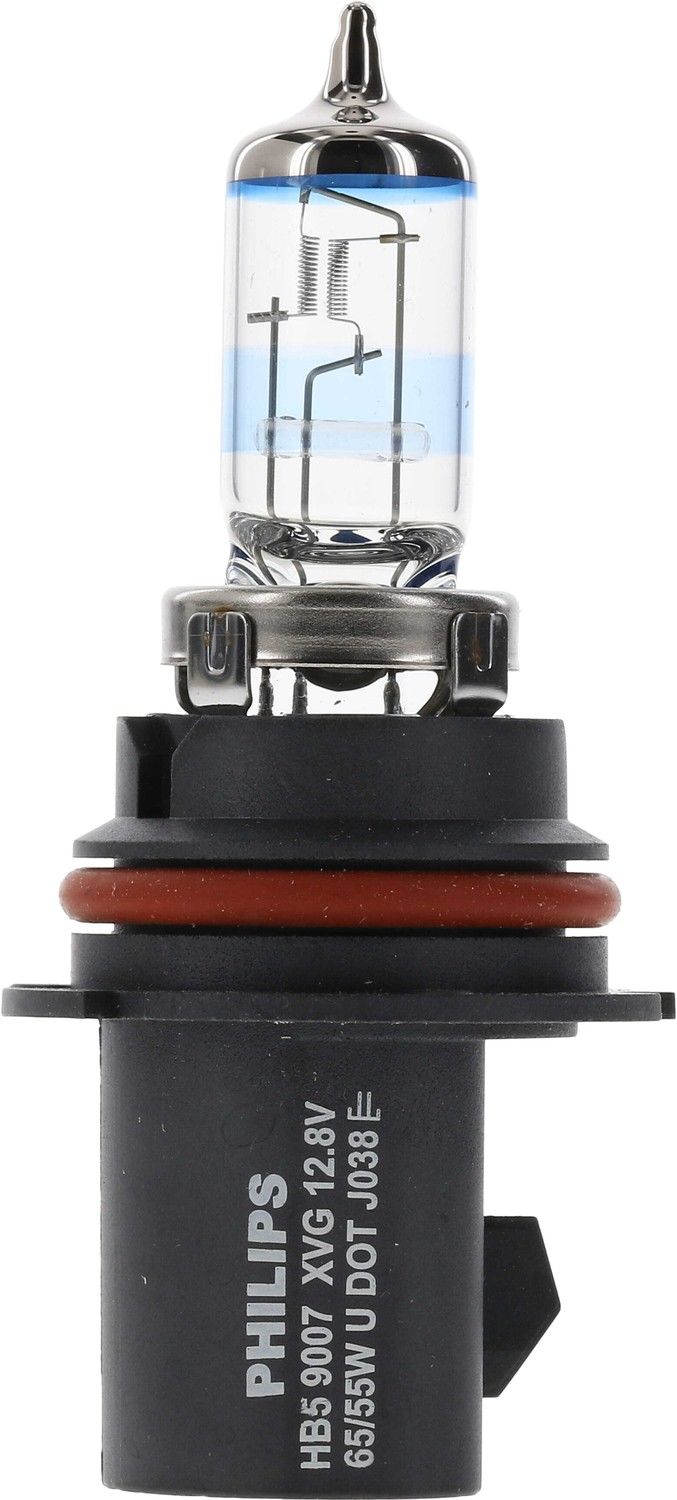 Front View of Headlight Bulb PHILIPS 9007NGPS2