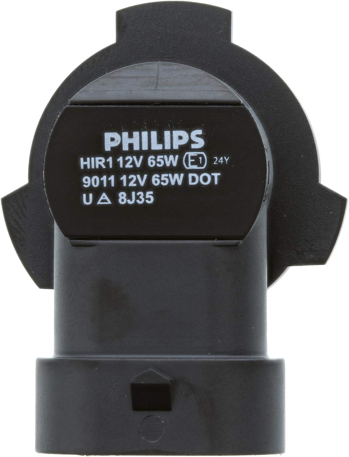 Bottom View of Headlight Bulb PHILIPS 9011C1