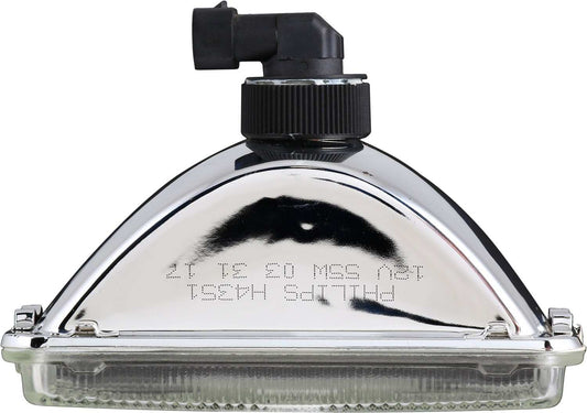 Top View of Headlight Bulb PHILIPS H4351C1