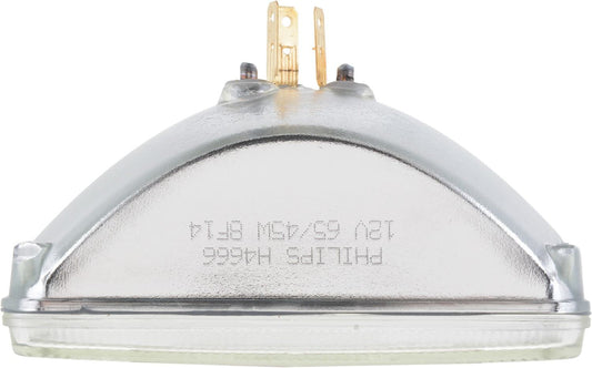 Top View of Headlight Bulb PHILIPS H4666C1