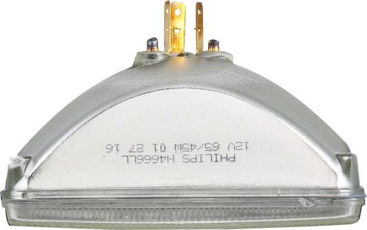 Top View of Headlight Bulb PHILIPS H4666LLC1