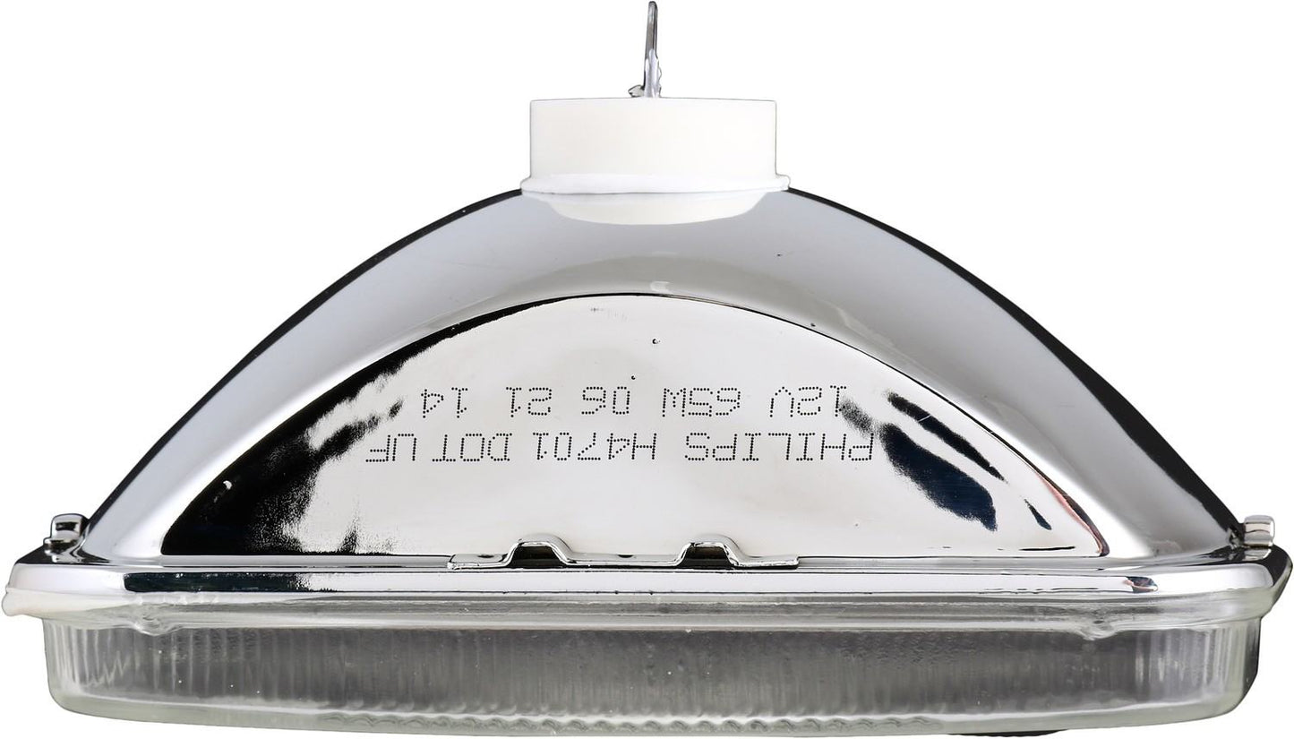 Top View of Headlight Bulb PHILIPS H4701C1