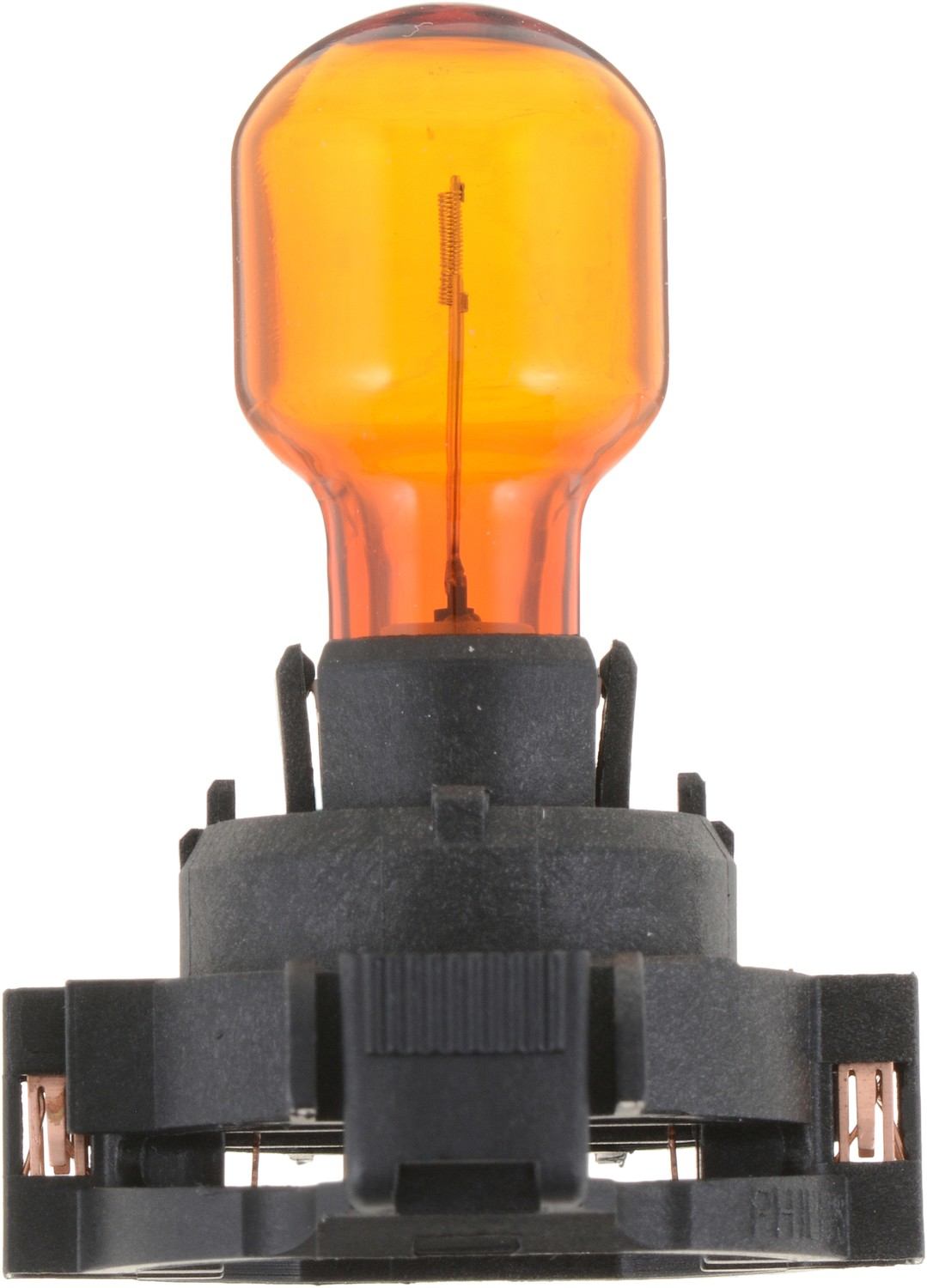 Left View of Front Turn Signal Light Bulb PHILIPS PY24WNAC1