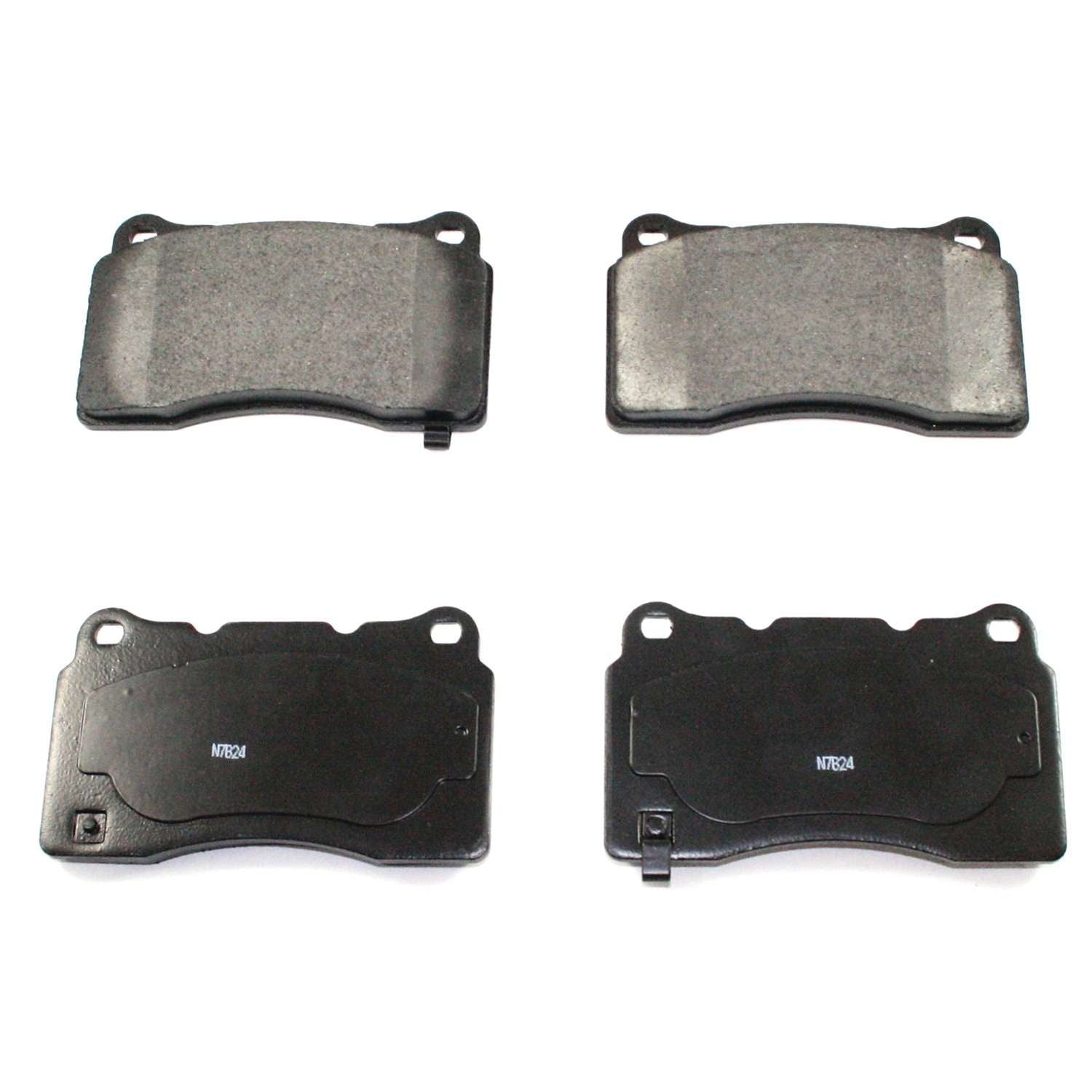 Front View of Front Disc Brake Pad Set PRONTO BP1001MS