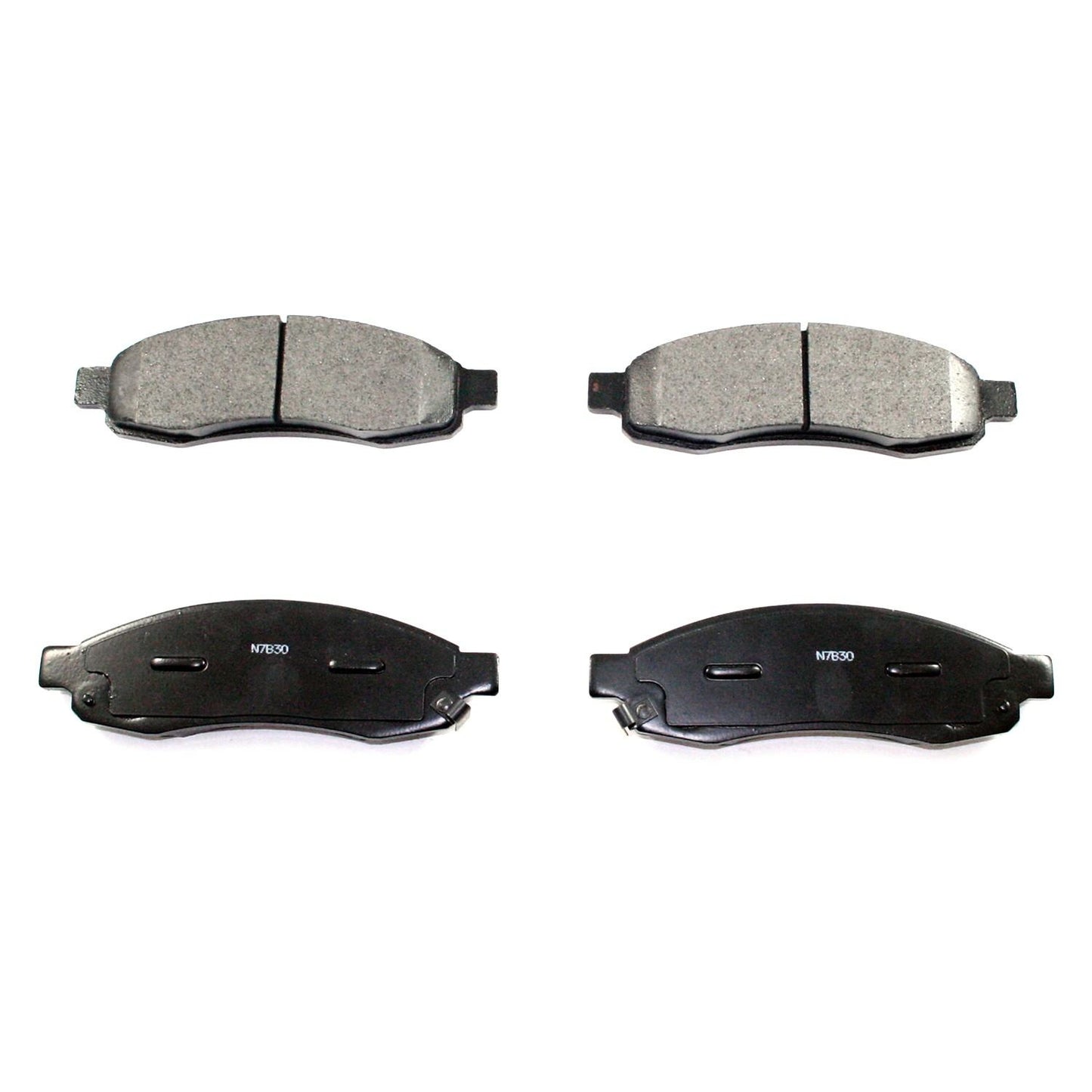 Front View of Front Disc Brake Pad Set PRONTO BP1015C