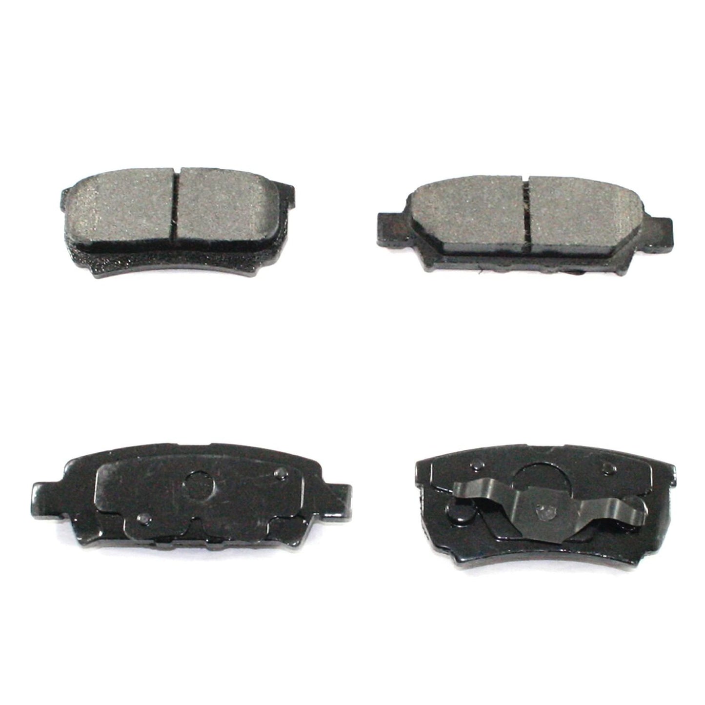 Front View of Rear Disc Brake Pad Set PRONTO BP1037MS