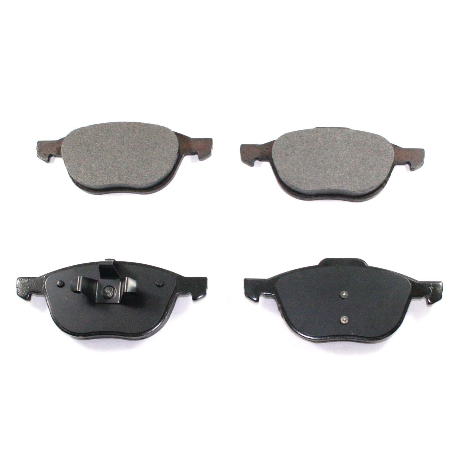 Front View of Front Disc Brake Pad Set PRONTO BP1044C