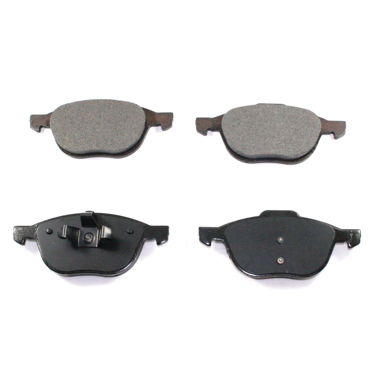 Front View of Front Disc Brake Pad Set PRONTO BP1044MS