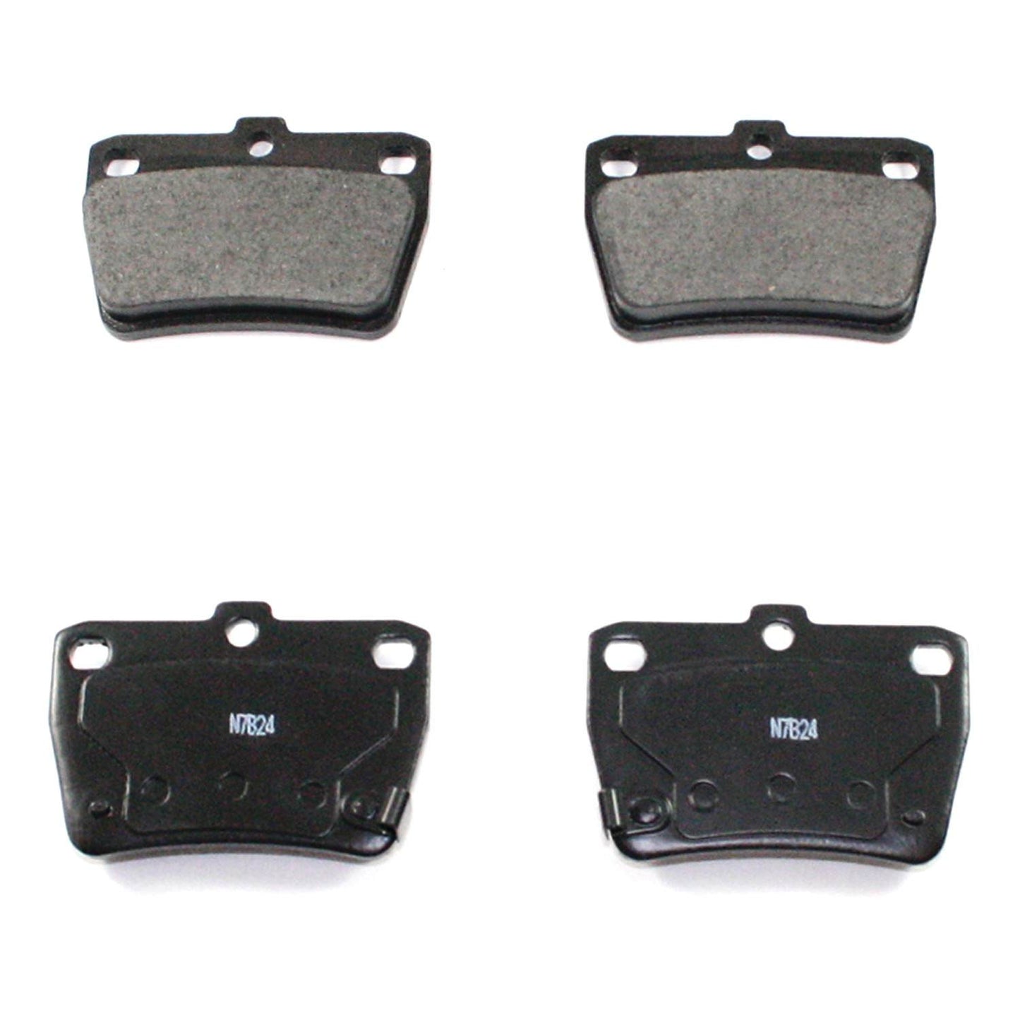 Front View of Rear Disc Brake Pad Set PRONTO BP1051C