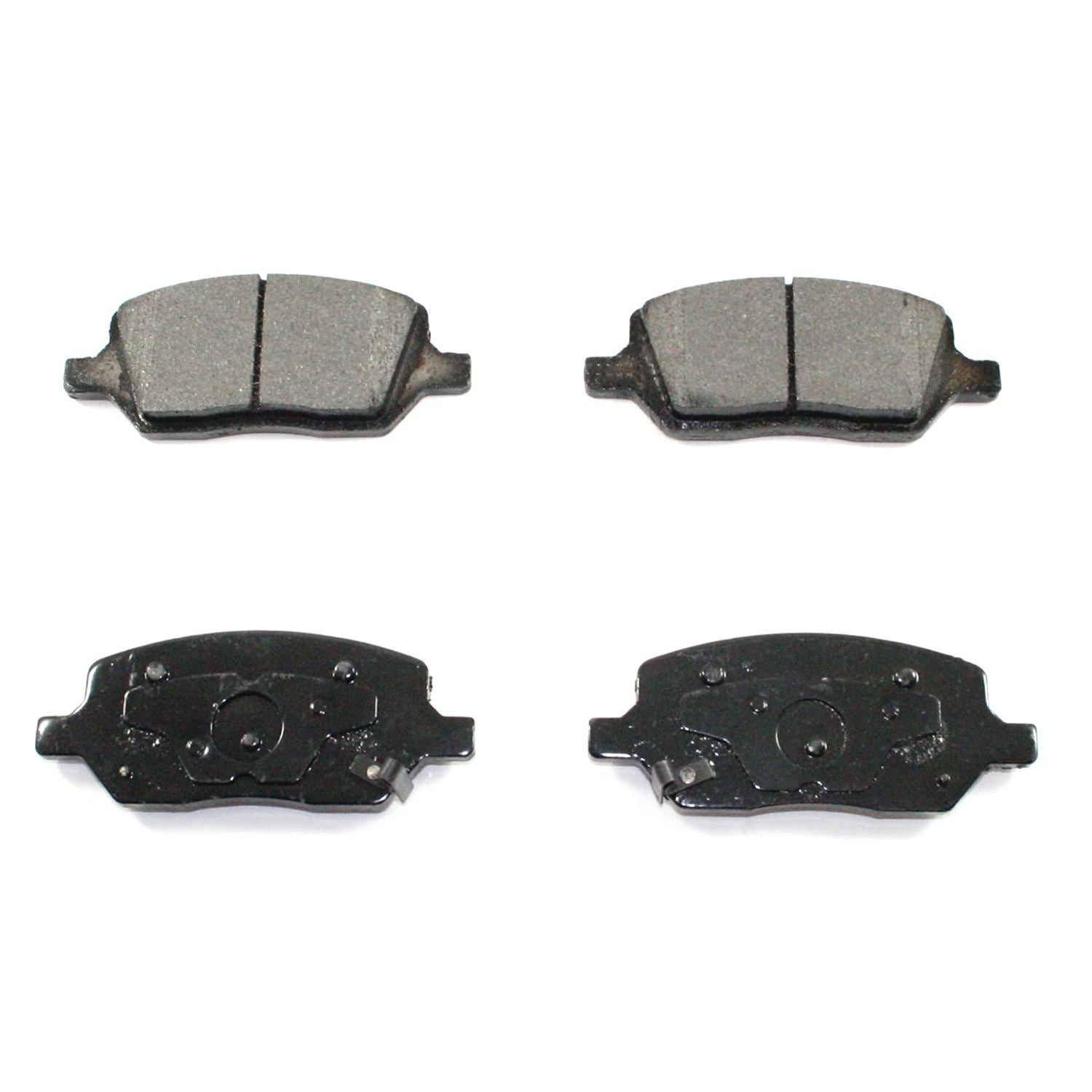 Front View of Rear Disc Brake Pad Set PRONTO BP1093MS