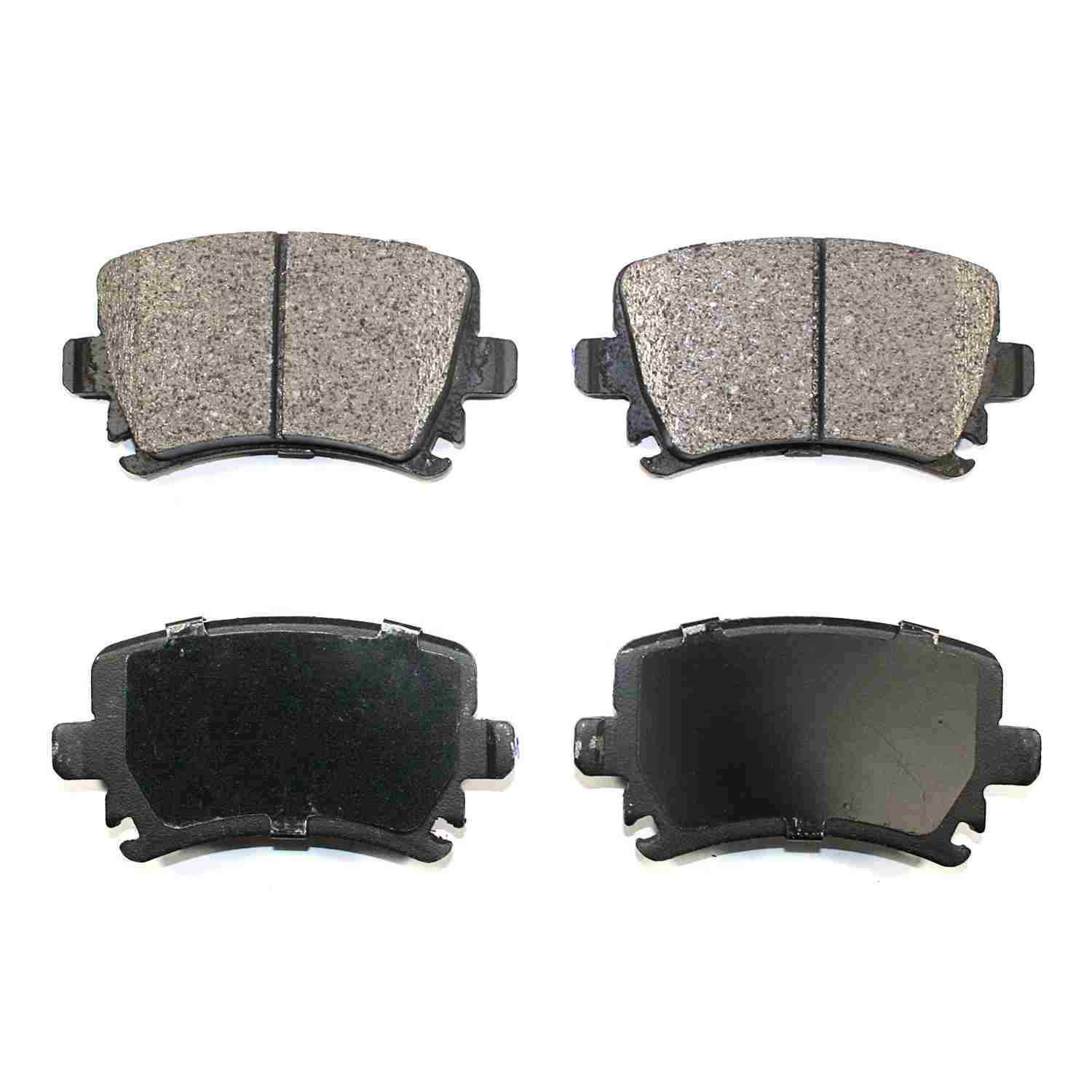 Front View of Rear Disc Brake Pad Set PRONTO BP1108C