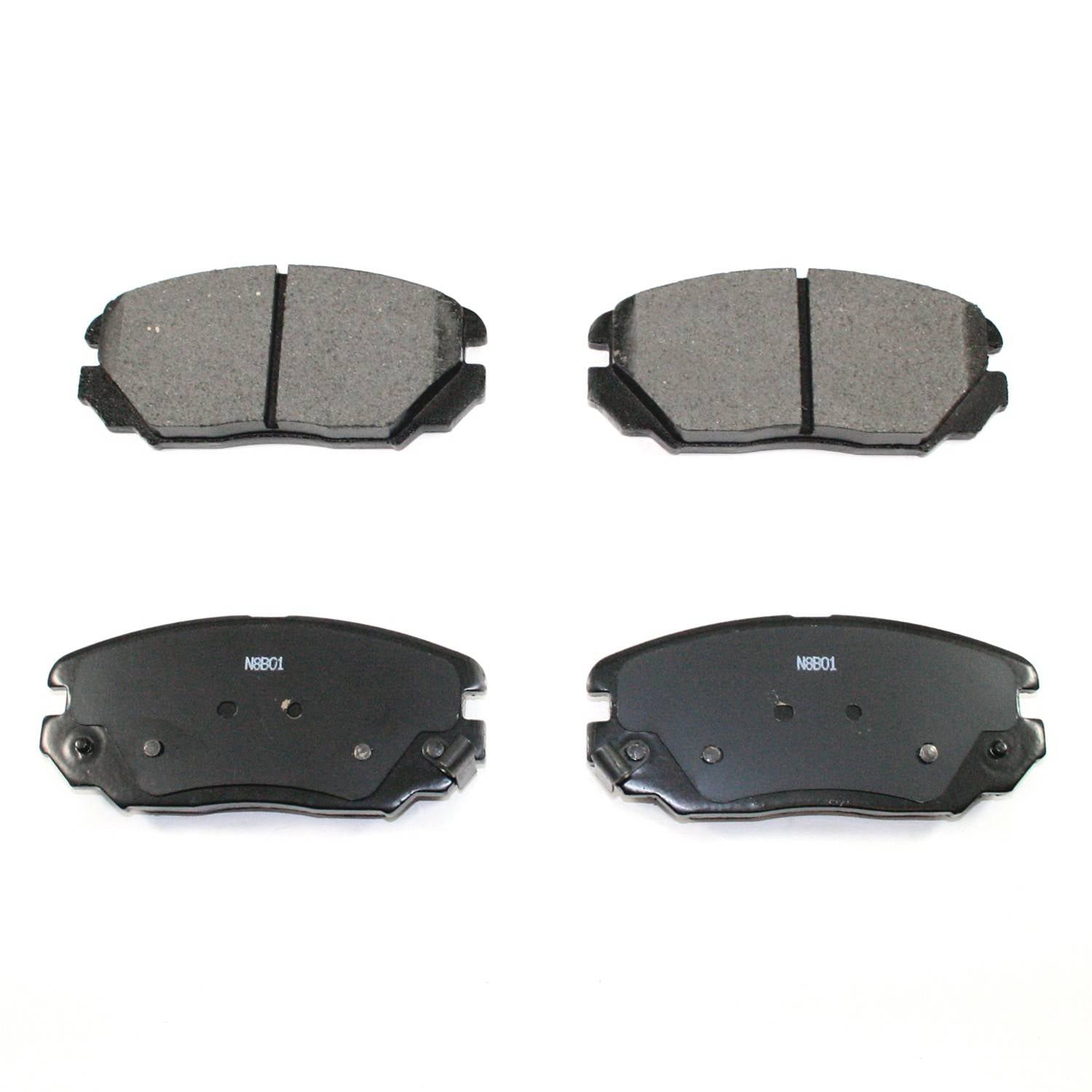 Front View of Front Disc Brake Pad Set PRONTO BP1125C