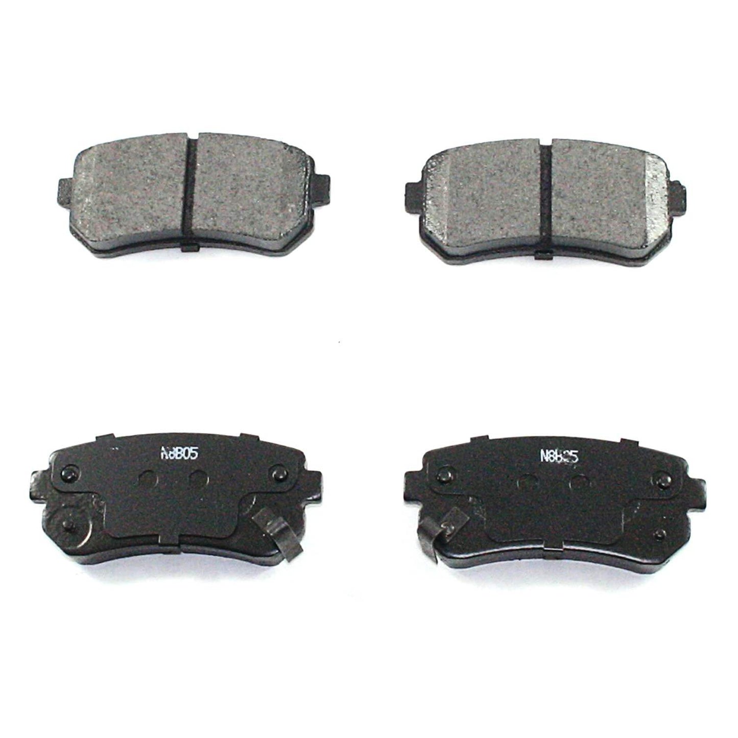 Front View of Rear Disc Brake Pad Set PRONTO BP1157MS