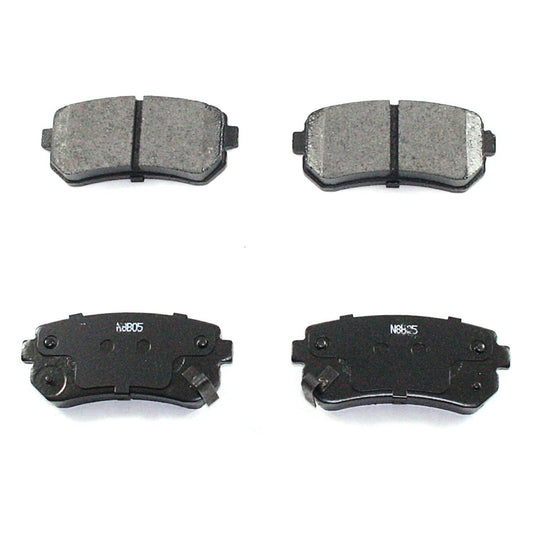 Front View of Rear Disc Brake Pad Set PRONTO BP1157MS