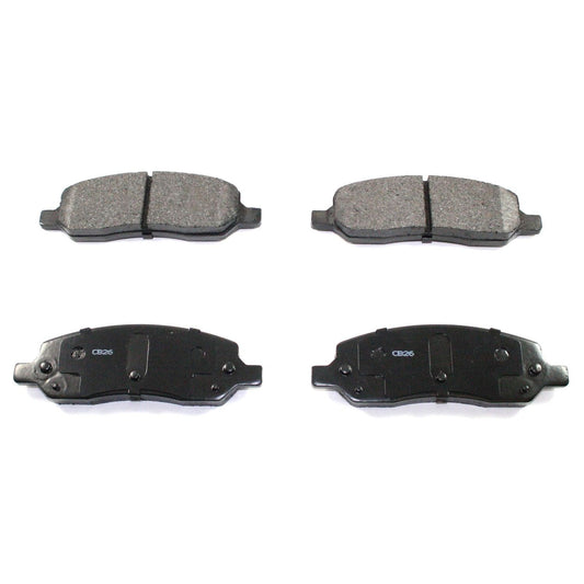 Front View of Rear Disc Brake Pad Set PRONTO BP1172C