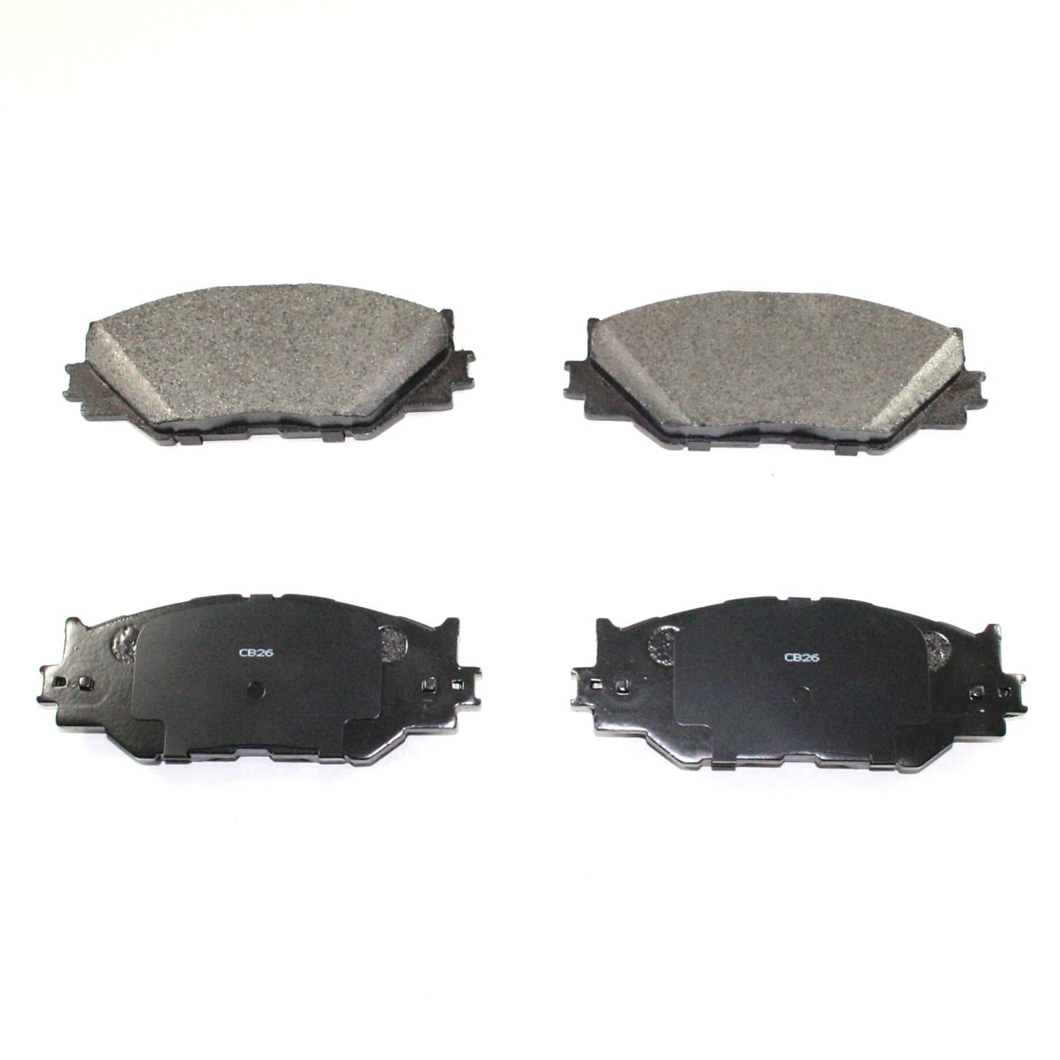 Front View of Front Disc Brake Pad Set PRONTO BP1178C