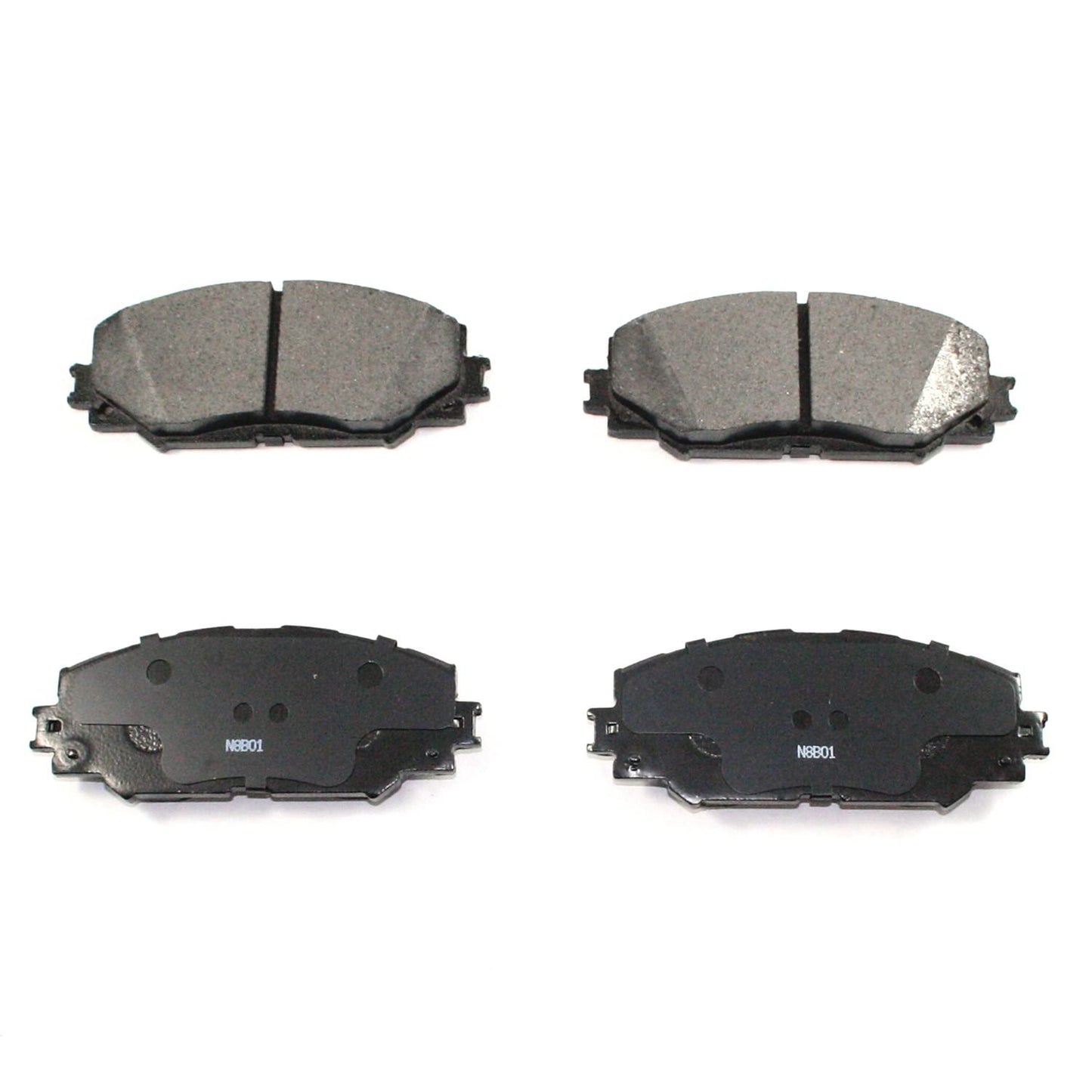 Front View of Front Disc Brake Pad Set PRONTO BP1210C