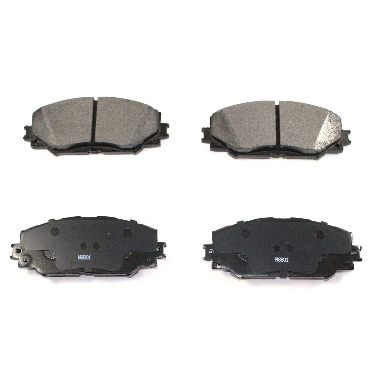 Front View of Front Disc Brake Pad Set PRONTO BP1210MS